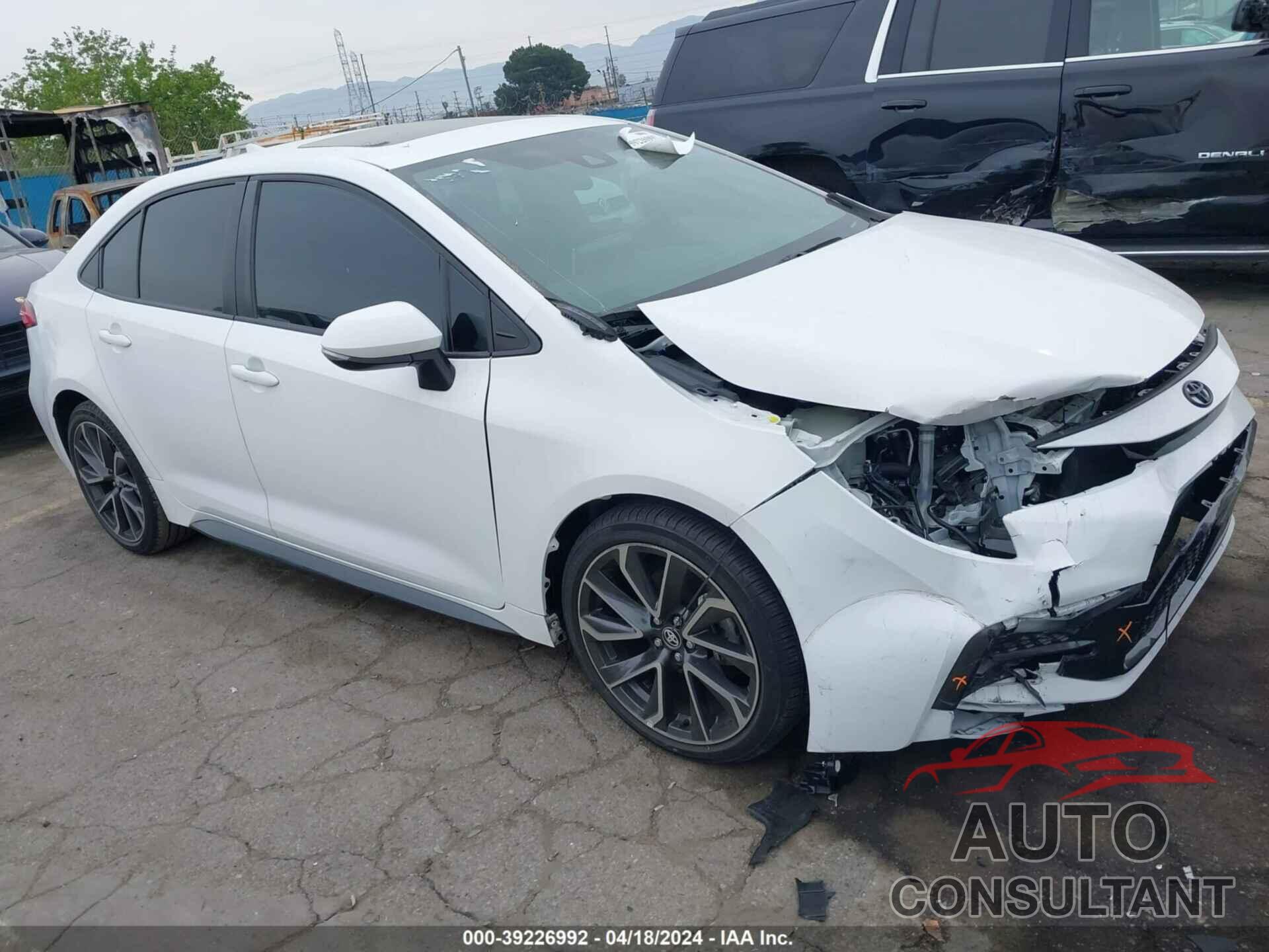 TOYOTA COROLLA 2020 - 5YFP4RCE9LP031031