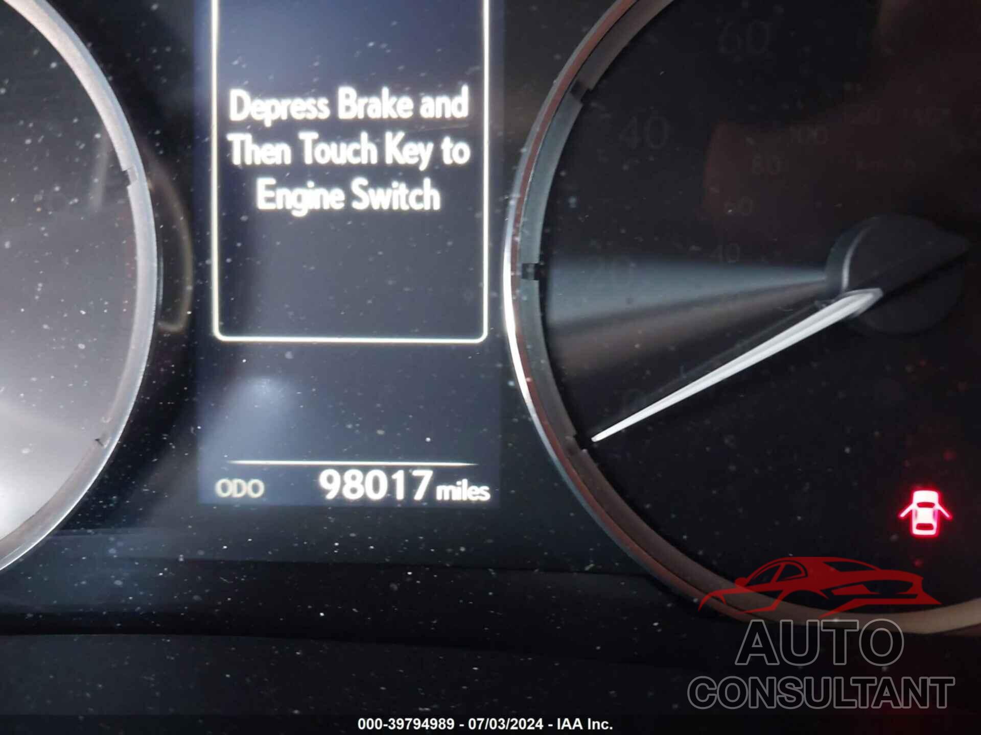 LEXUS IS 200T 2017 - JTHBA1D26H5040376