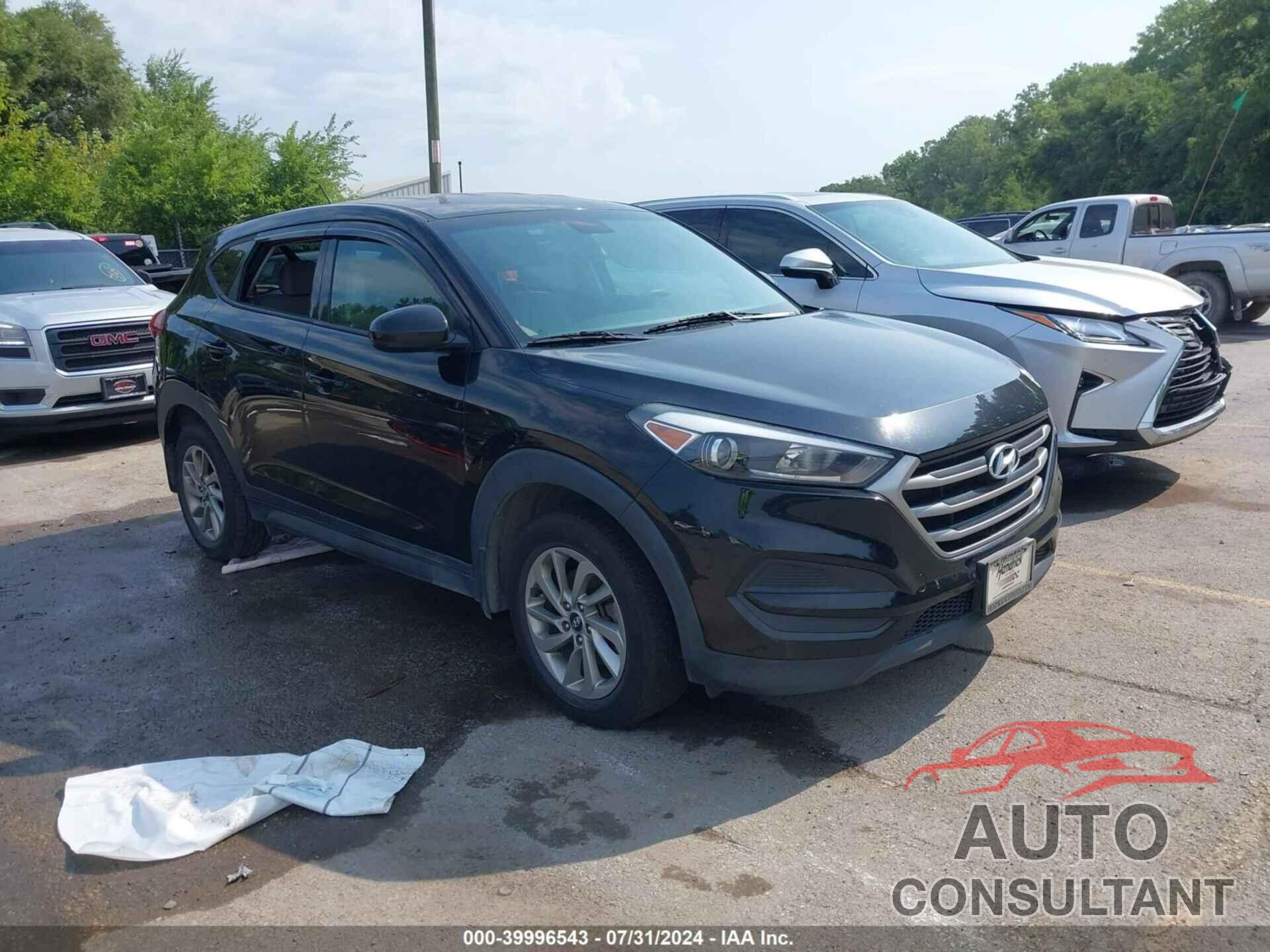 HYUNDAI TUCSON 2018 - KM8J2CA45JU701186