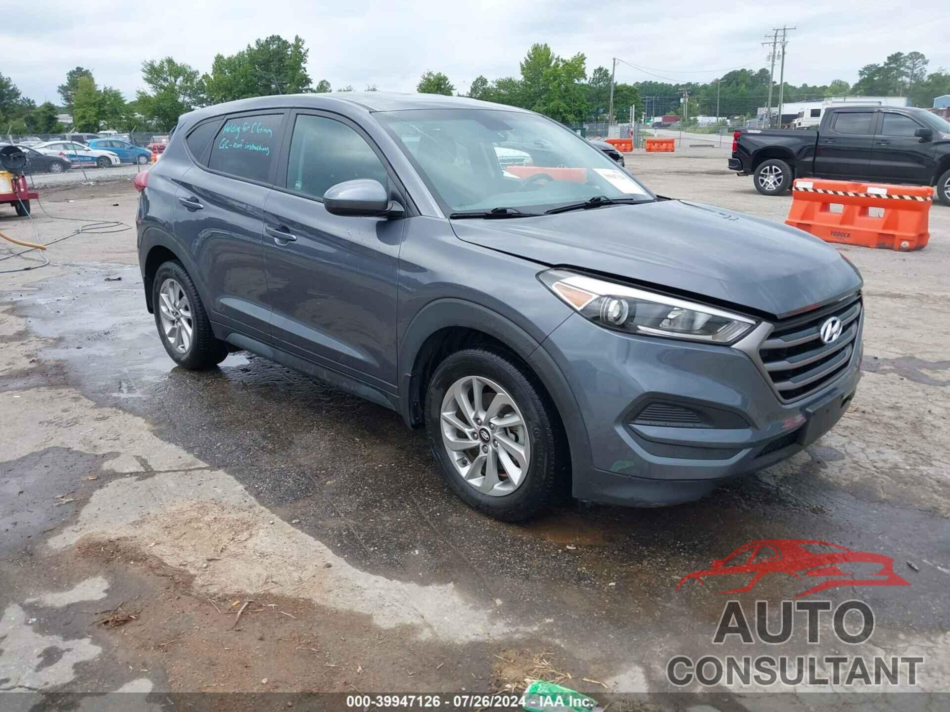 HYUNDAI TUCSON 2016 - KM8J23A44GU117029