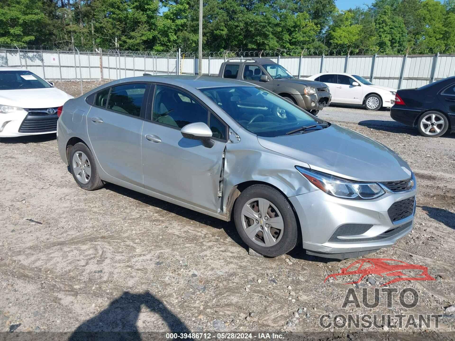 CHEVROLET CRUZE 2017 - 1G1BC5SM6H7203144