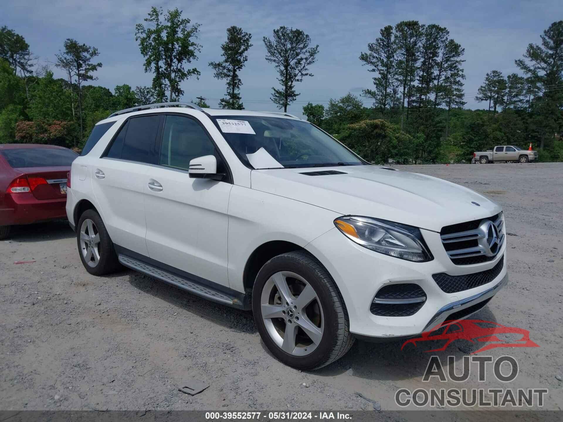 MERCEDES-BENZ GLE 350 2018 - 4JGDA5JB2JB010171