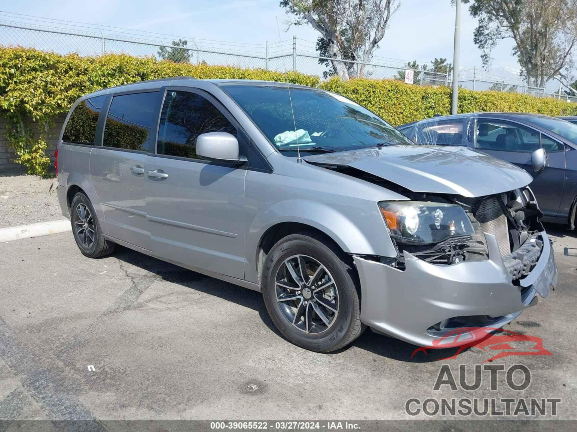 DODGE GRAND CARAVAN 2016 - 2C4RDGEG7GR265461