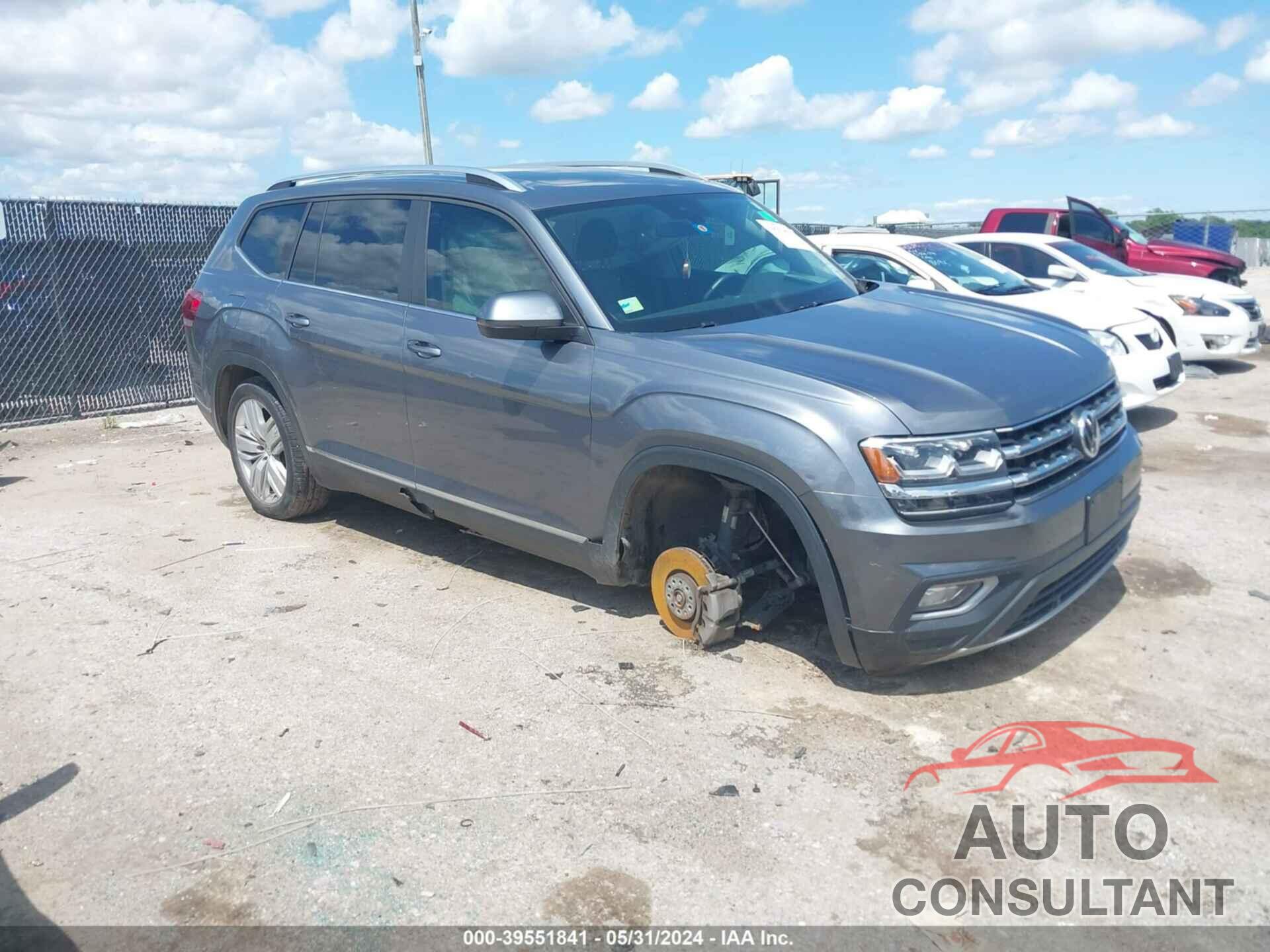 VOLKSWAGEN ATLAS 2020 - 1V2ER2CA5LC504489