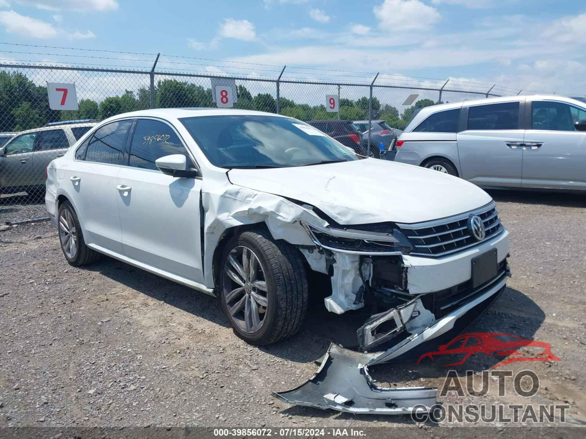 VOLKSWAGEN PASSAT 2018 - 1VWBA7A32JC030802