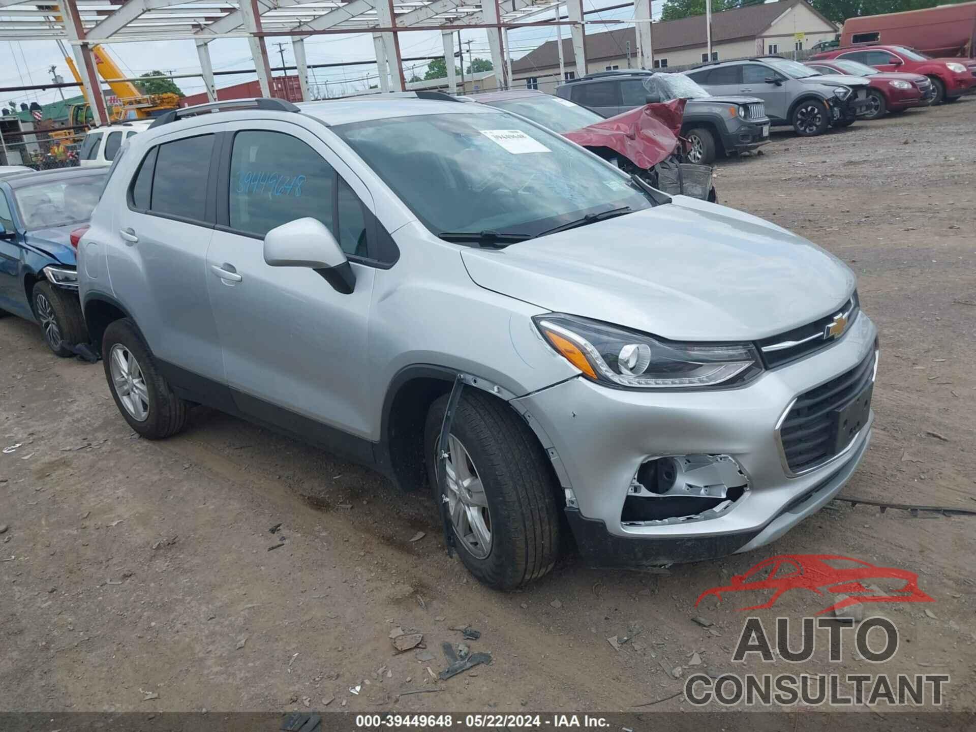 CHEVROLET TRAX 2022 - KL7CJPSM6NB500689