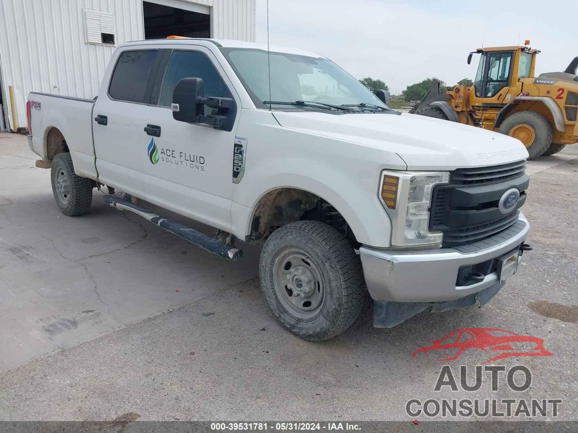 FORD F-250 2019 - 1FT7W2B60KEF21364