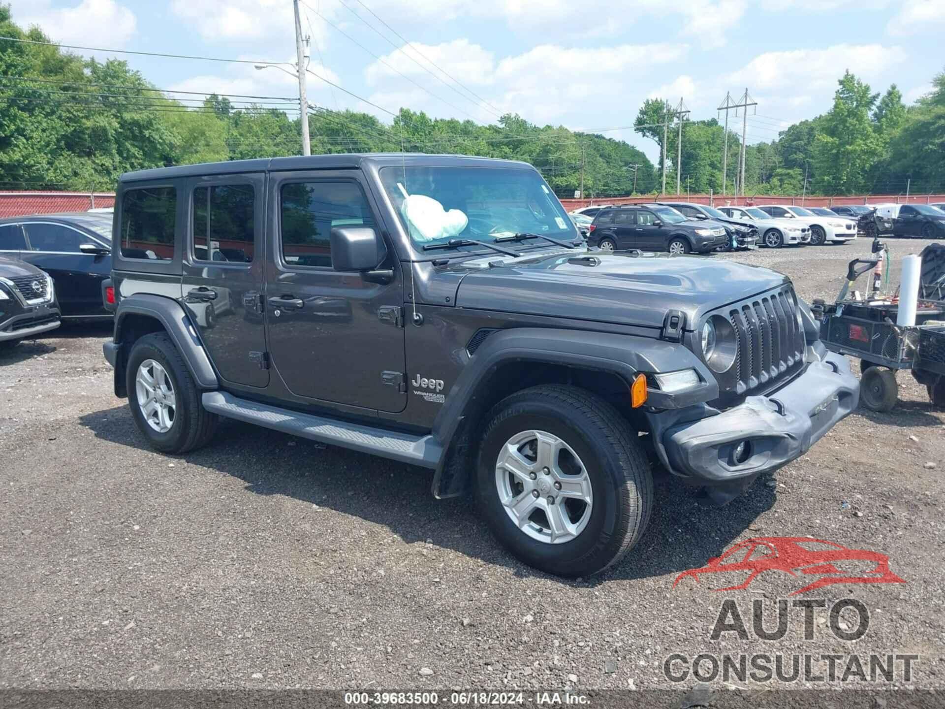 JEEP WRANGLER UNLIMITED 2019 - 1C4HJXDG8KW653269