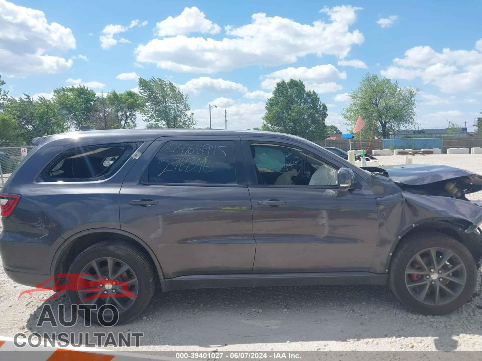 DODGE DURANGO 2017 - 1C4RDJDG7HC796877