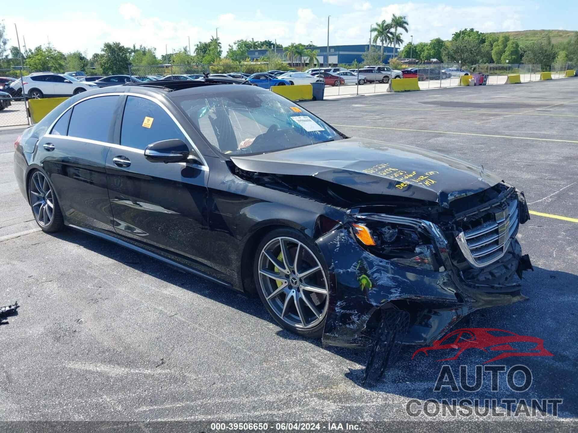 MERCEDES-BENZ S 450 2018 - WDDUG6GB8JA356172