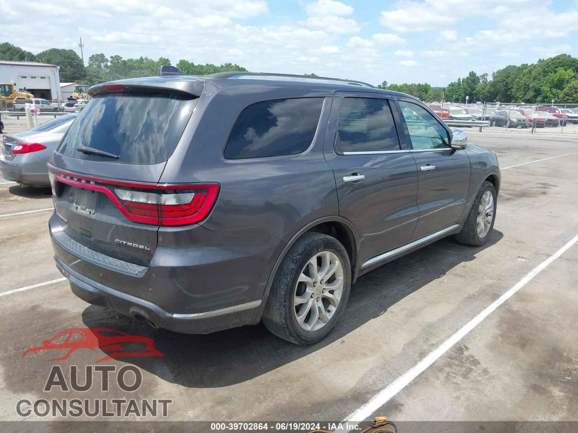 DODGE DURANGO 2017 - 1C4RDHEG9HC652304