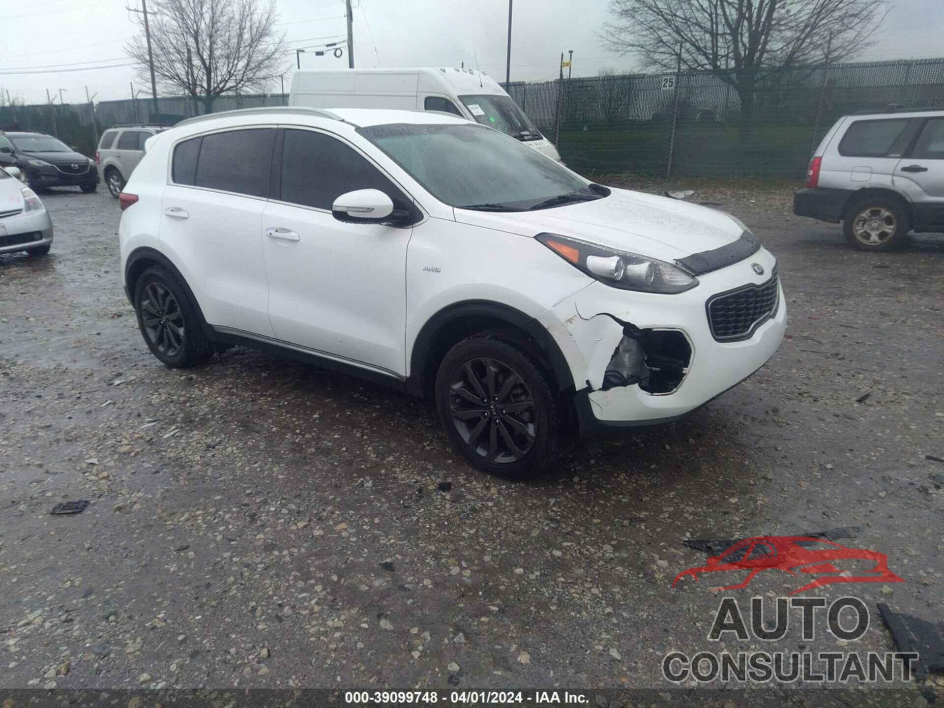 KIA SPORTAGE 2018 - KNDPNCAC6J7474408