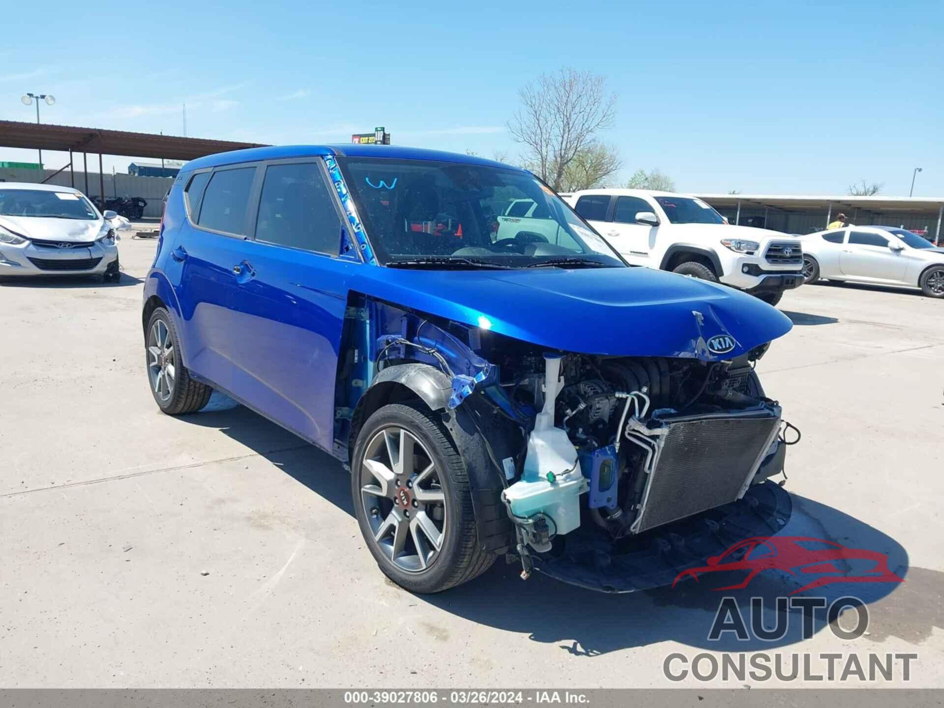 KIA SOUL 2020 - KNDJ63AU9L7083526