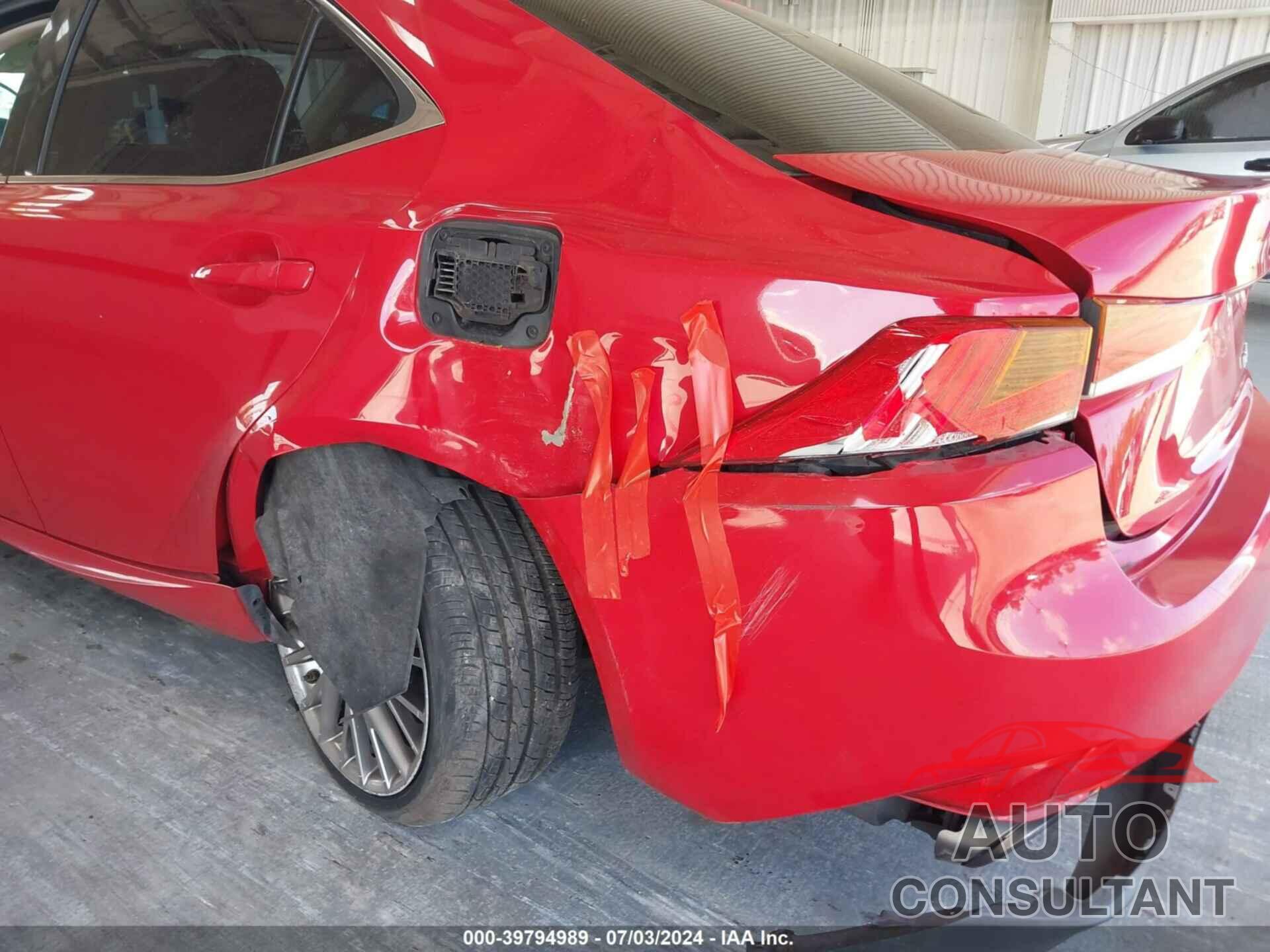 LEXUS IS 200T 2017 - JTHBA1D26H5040376