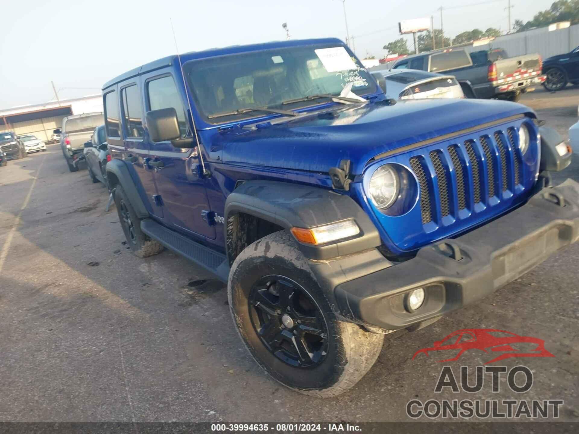 JEEP WRANGLER UNLIMITED 2018 - 1C4HJXDN0JW200910