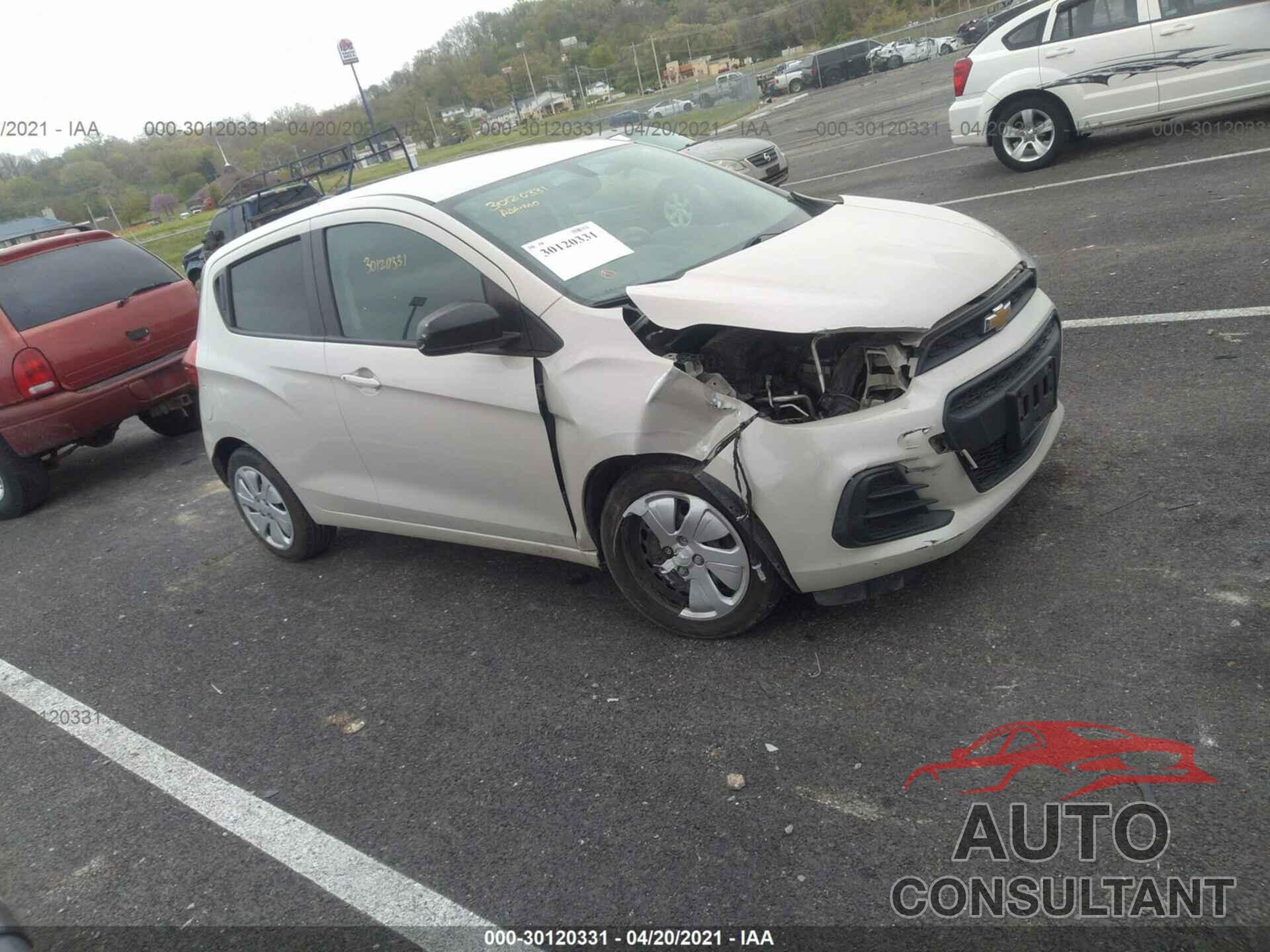 CHEVROLET SPARK 2016 - KL8CB6SA2GC569823