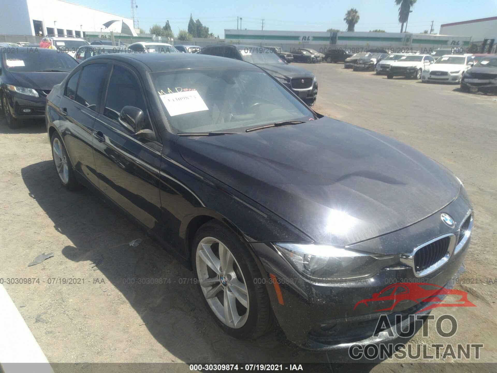 BMW 3 SERIES 2017 - WBA8A9C31HK620525
