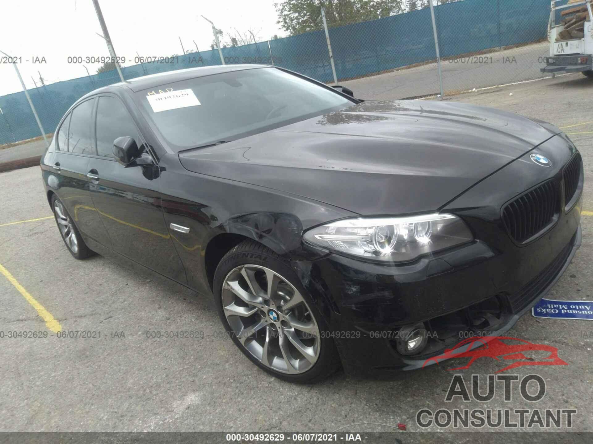 BMW 5 SERIES 2016 - WBA5A5C5XGD529978