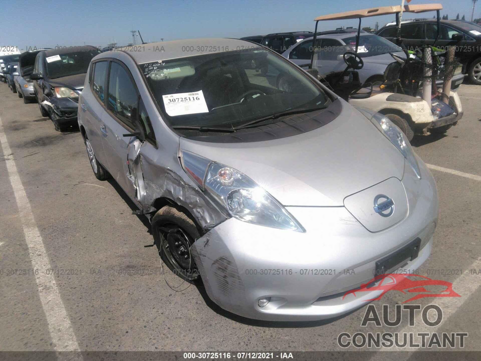 NISSAN LEAF 2017 - 1N4BZ0CP3HC303507