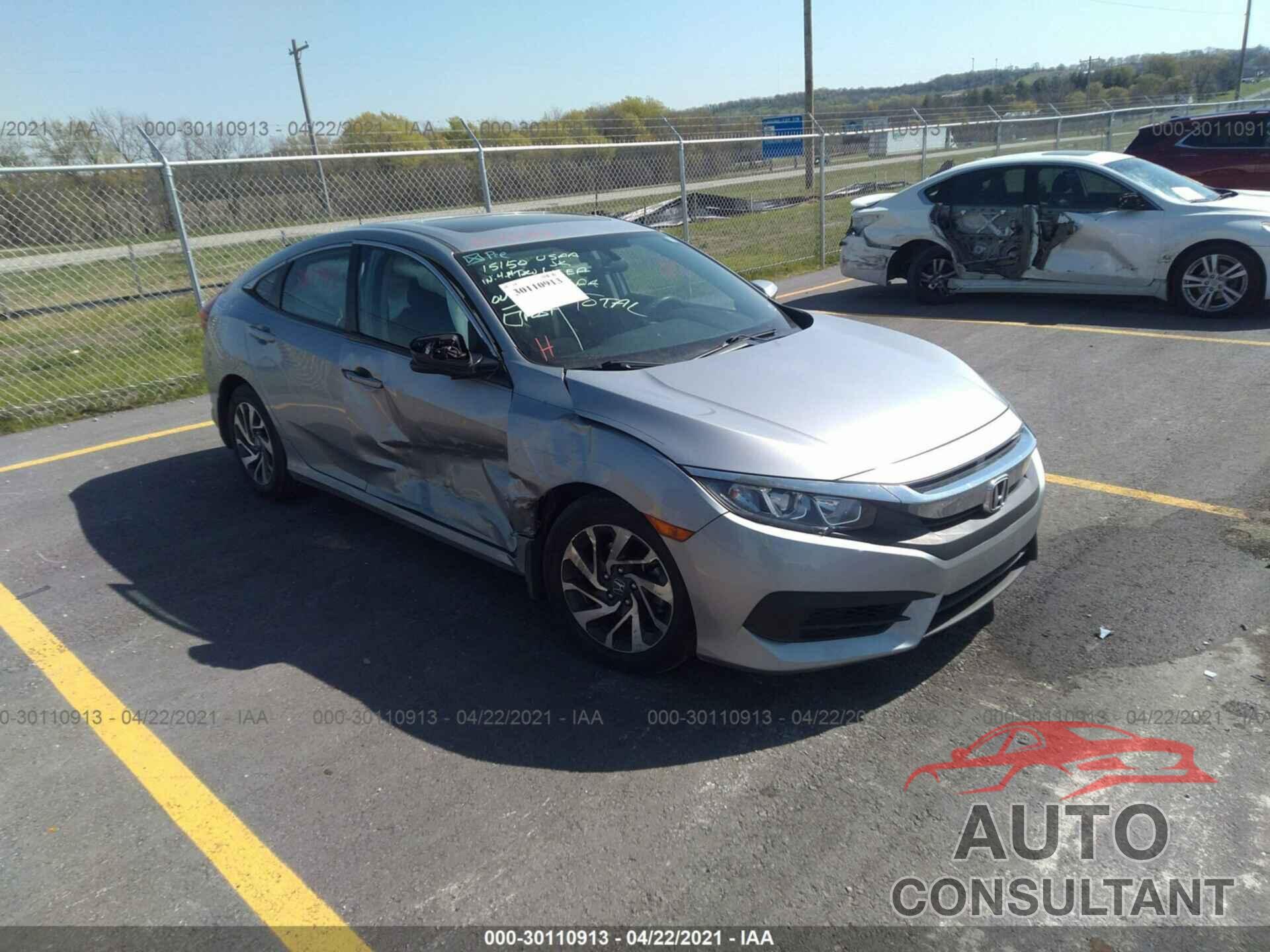 HONDA CIVIC SEDAN 2016 - 2HGFC2F74GH507749