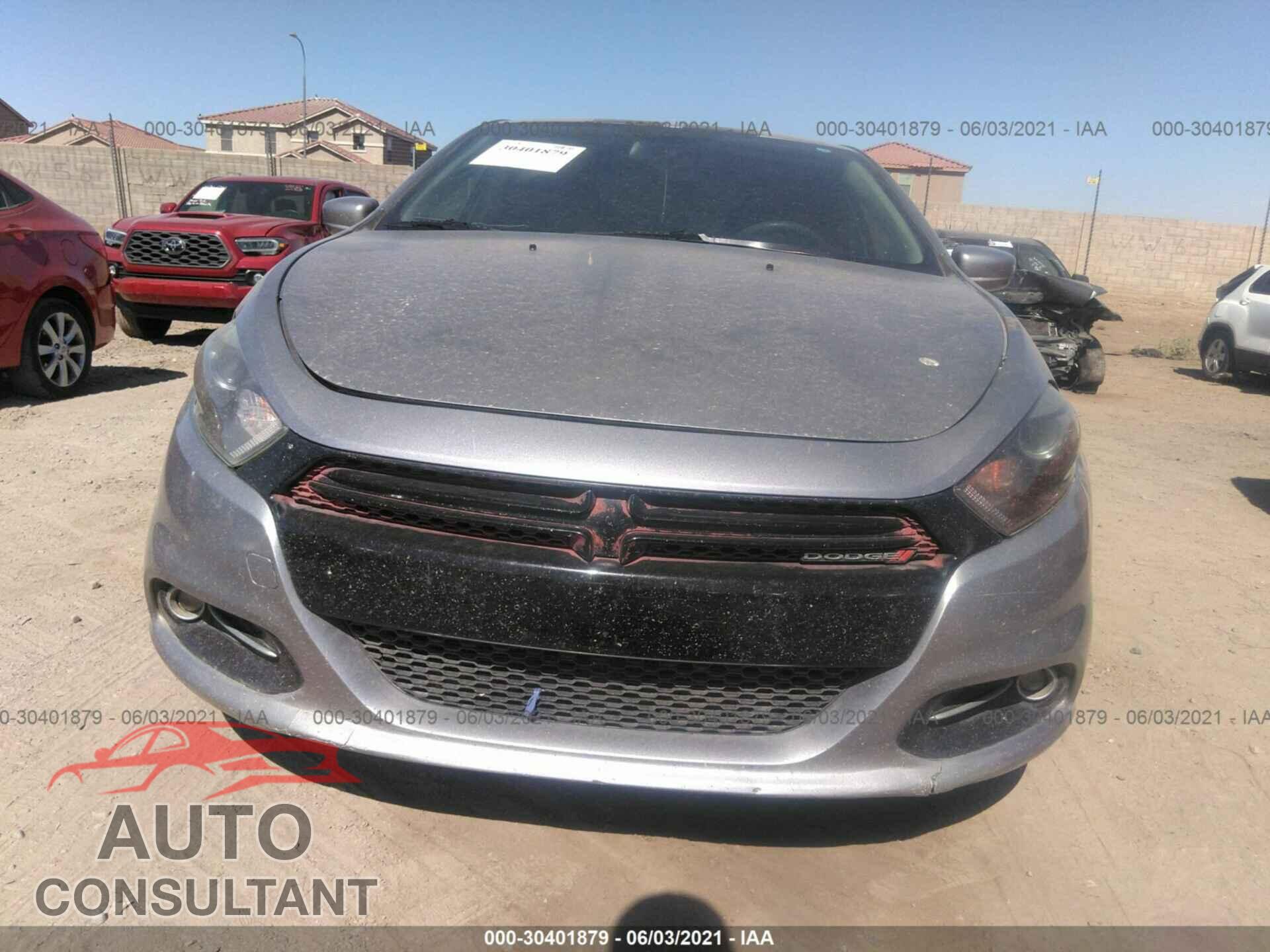 DODGE DART 2016 - 1C3CDFBB2GD517536