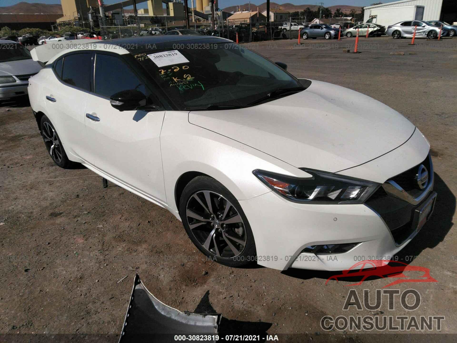 NISSAN MAXIMA 2018 - 1N4AA6APXJC368577