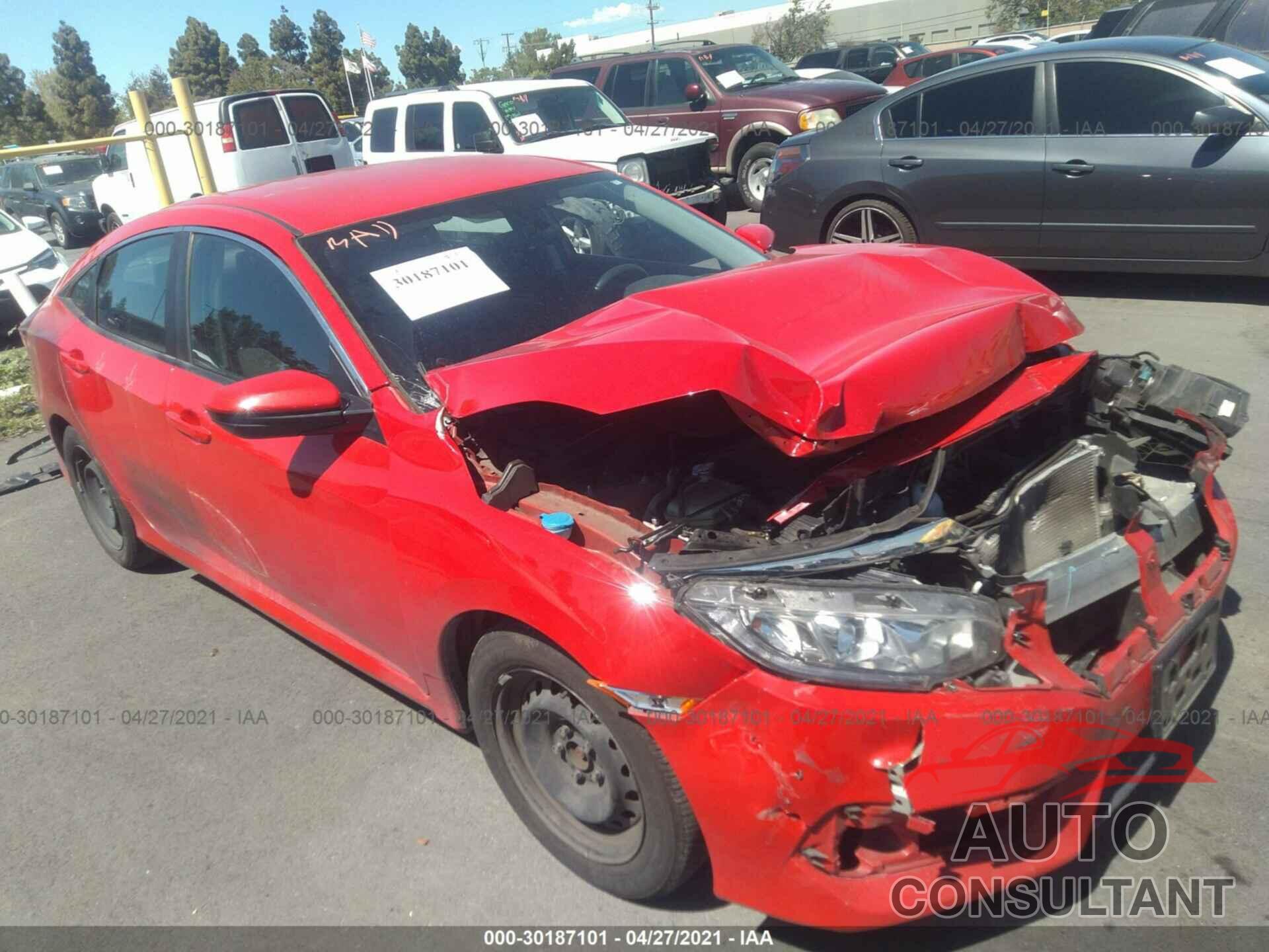 HONDA CIVIC SEDAN 2016 - 2HGFC2F52GH569200