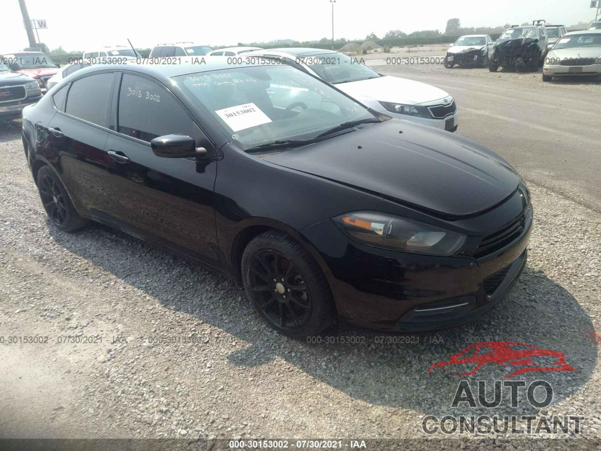 DODGE DART 2016 - 1C3CDFAA8GD533328