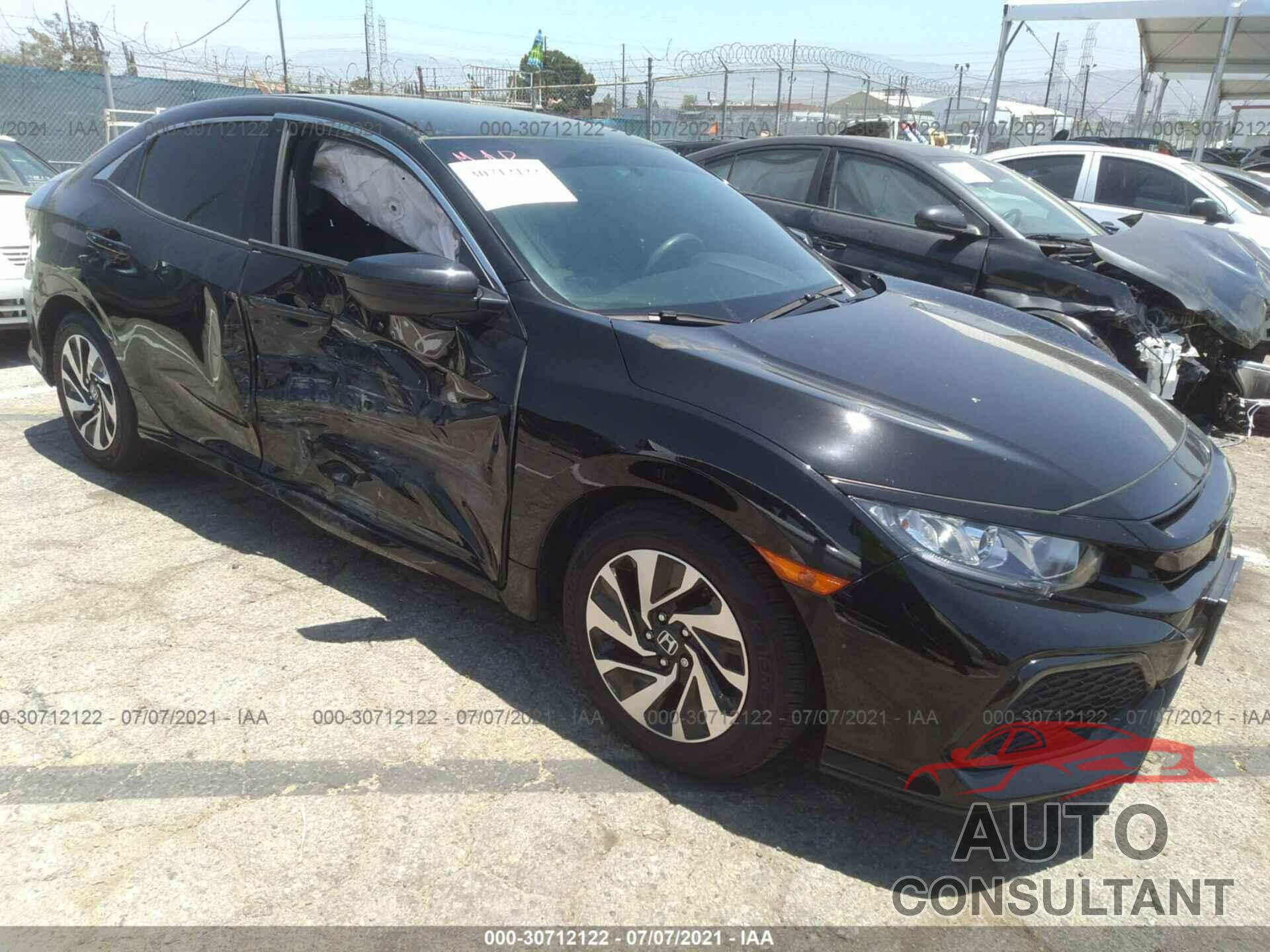 HONDA CIVIC HATCHBACK 2017 - SHHFK7H24HU423727