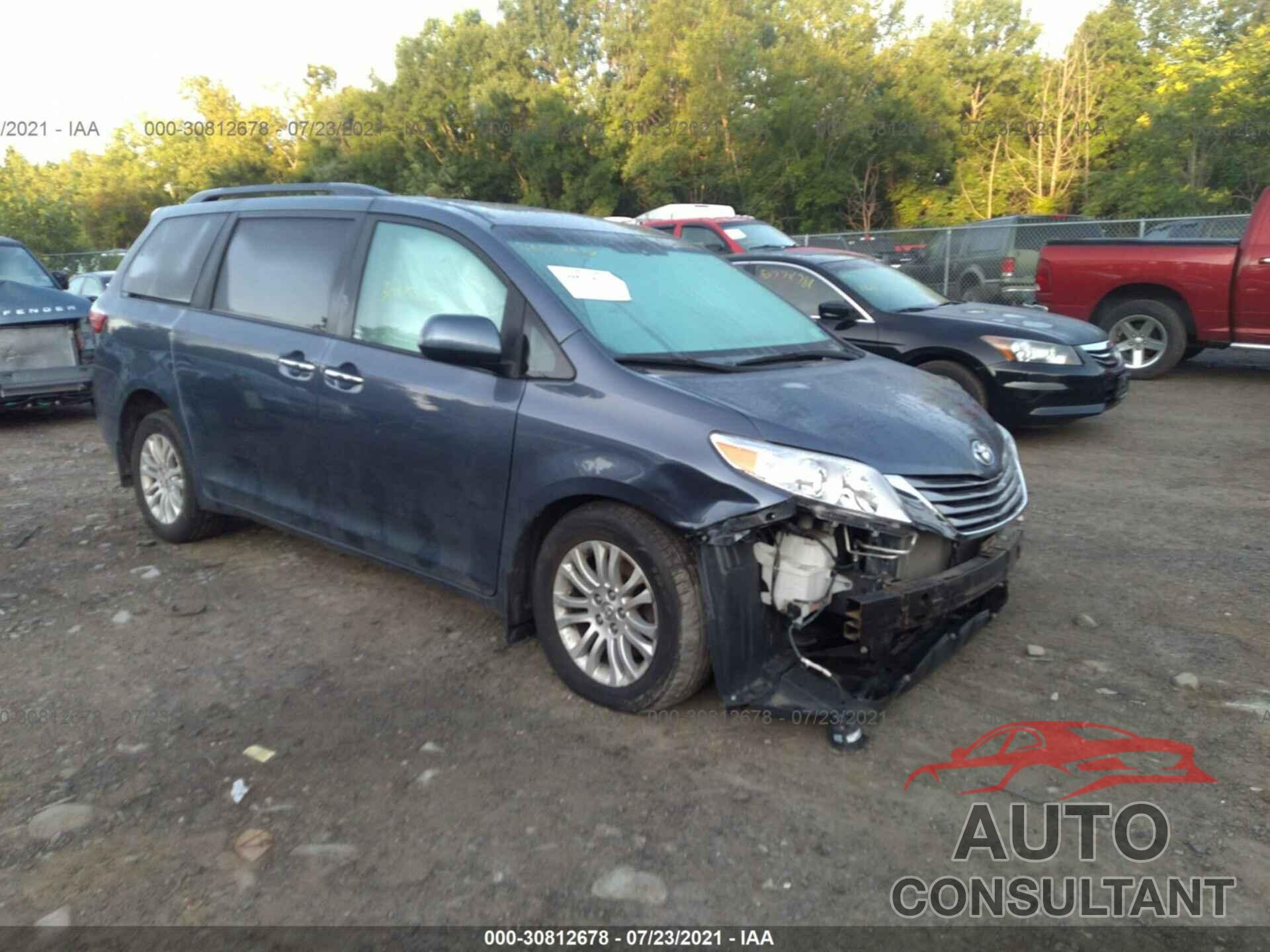 TOYOTA SIENNA 2016 - 5TDYK3DC3GS763706