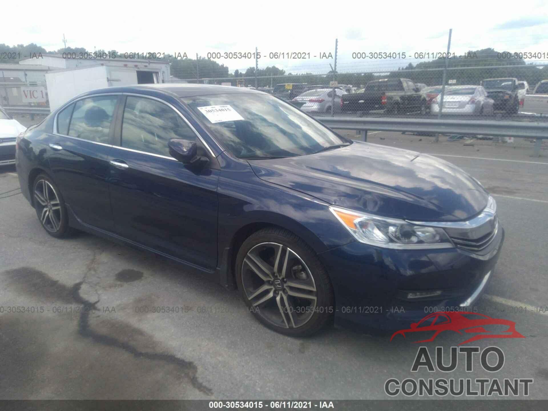 HONDA ACCORD SEDAN 2017 - 1HGCR2F53HA190174
