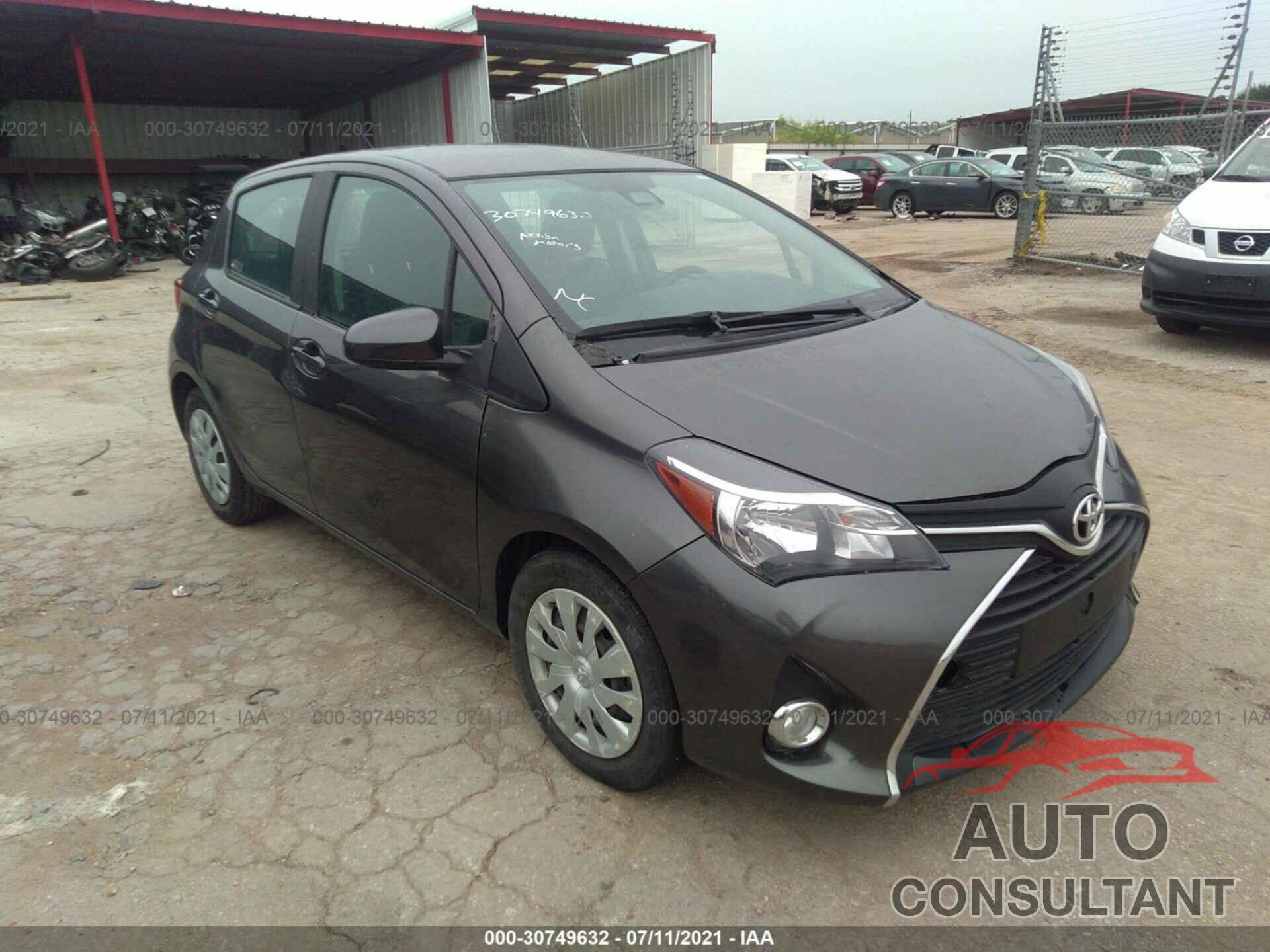 TOYOTA YARIS 2017 - VNKKTUD37HA075724