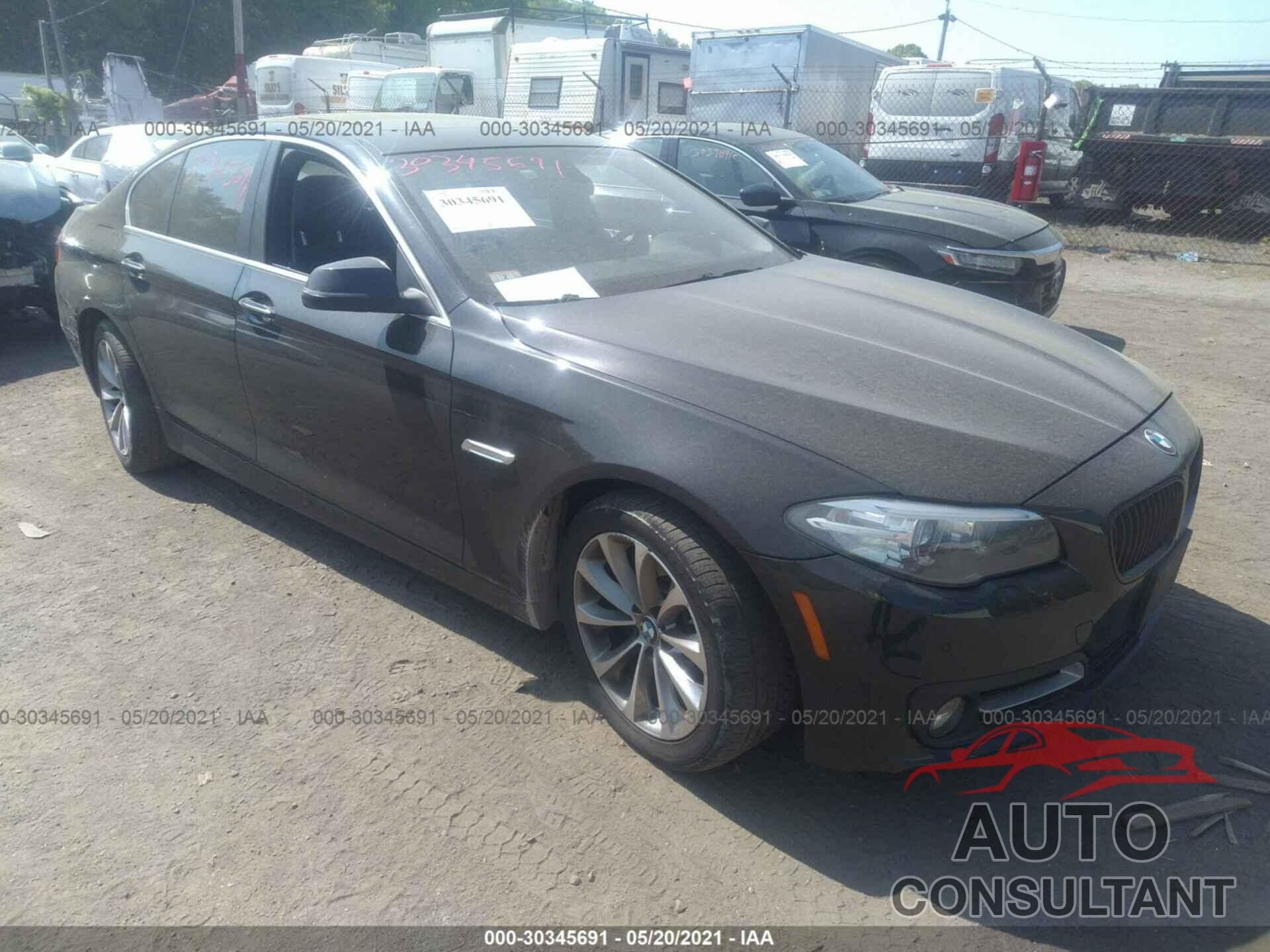 BMW 5 SERIES 2016 - WBA5A7C51GG150300