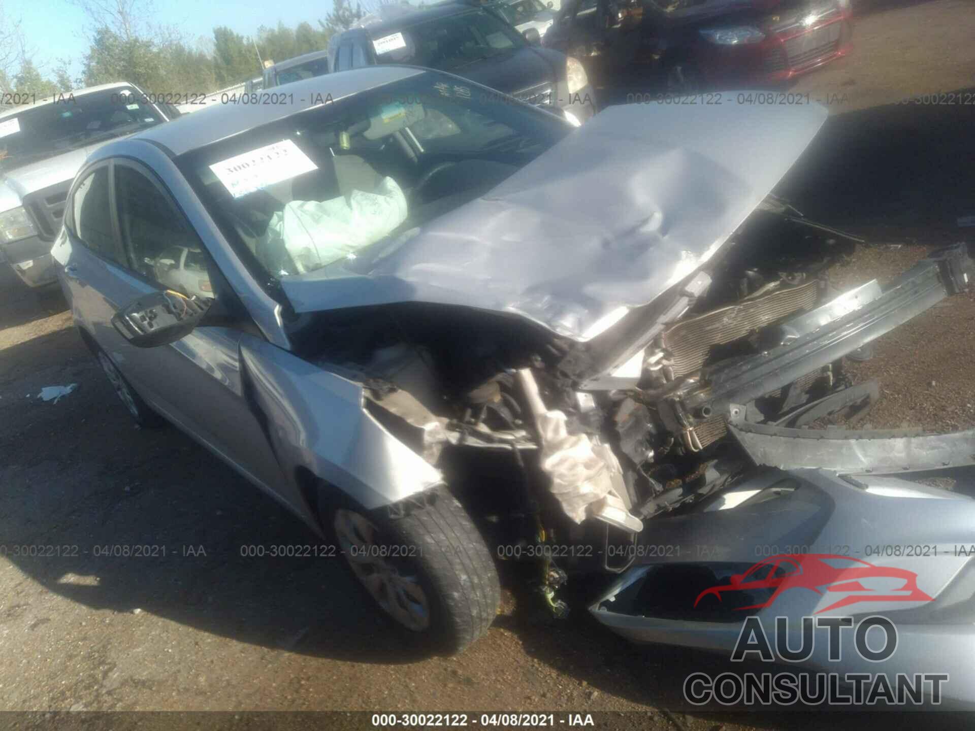 HYUNDAI ACCENT 2016 - KMHCT4AE7GU981285