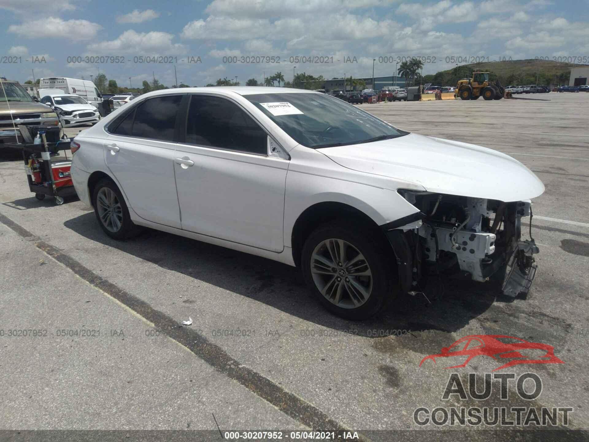 TOYOTA CAMRY 2017 - 4T1BF1FK8HU446029