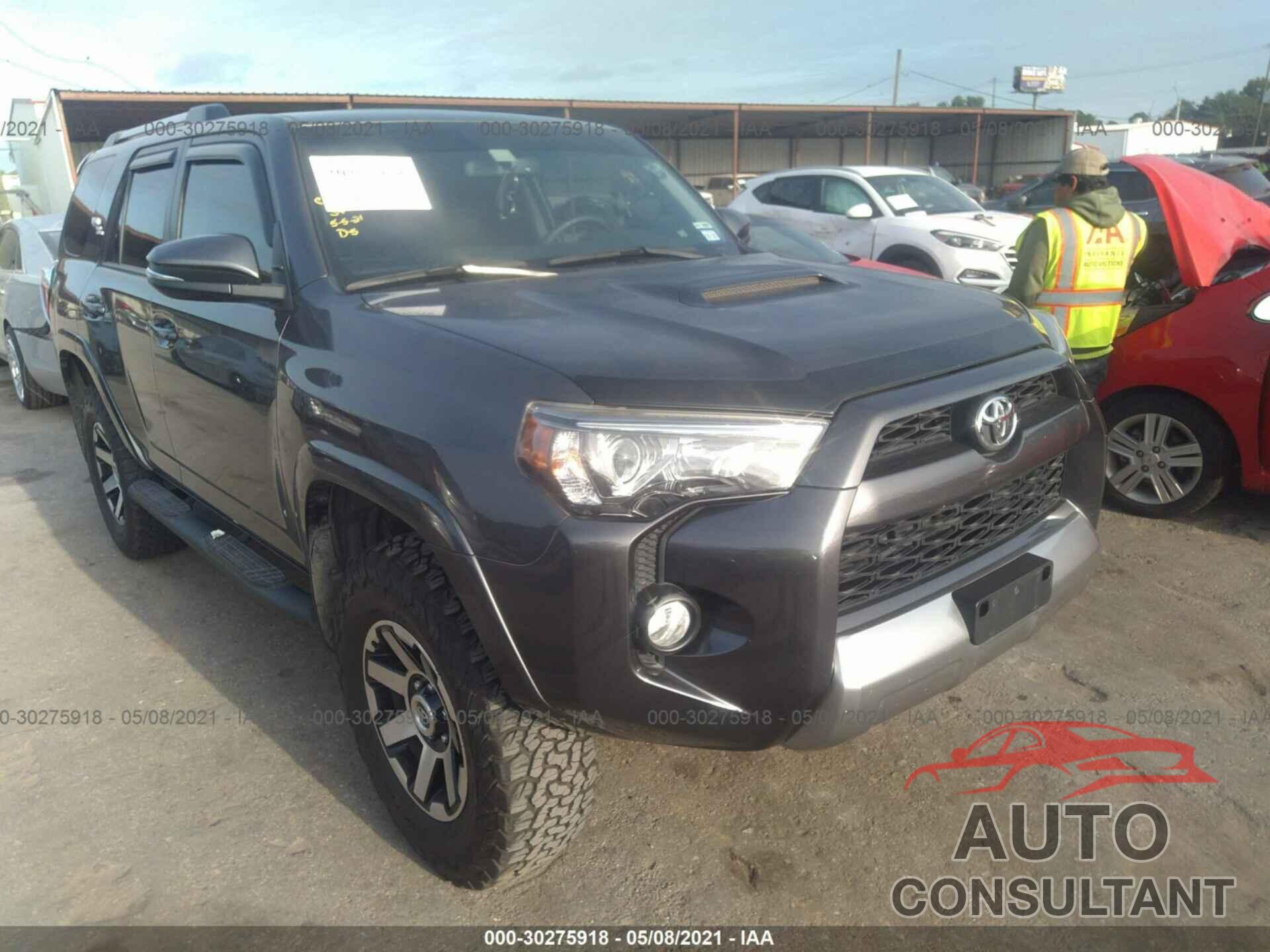 TOYOTA 4RUNNER 2017 - JTEBU5JR7H5437740