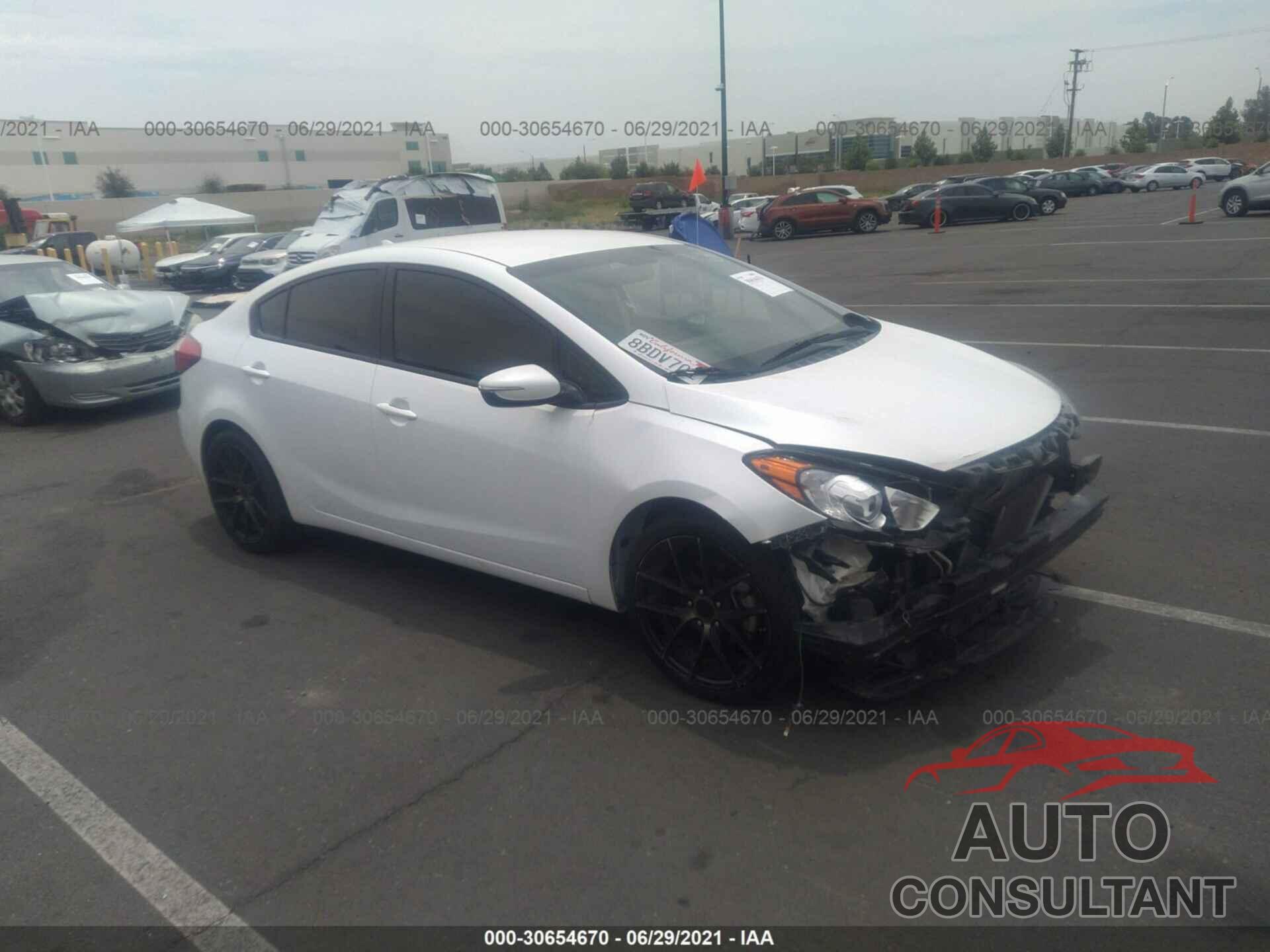 KIA FORTE 2016 - KNAFX4A67G5506113