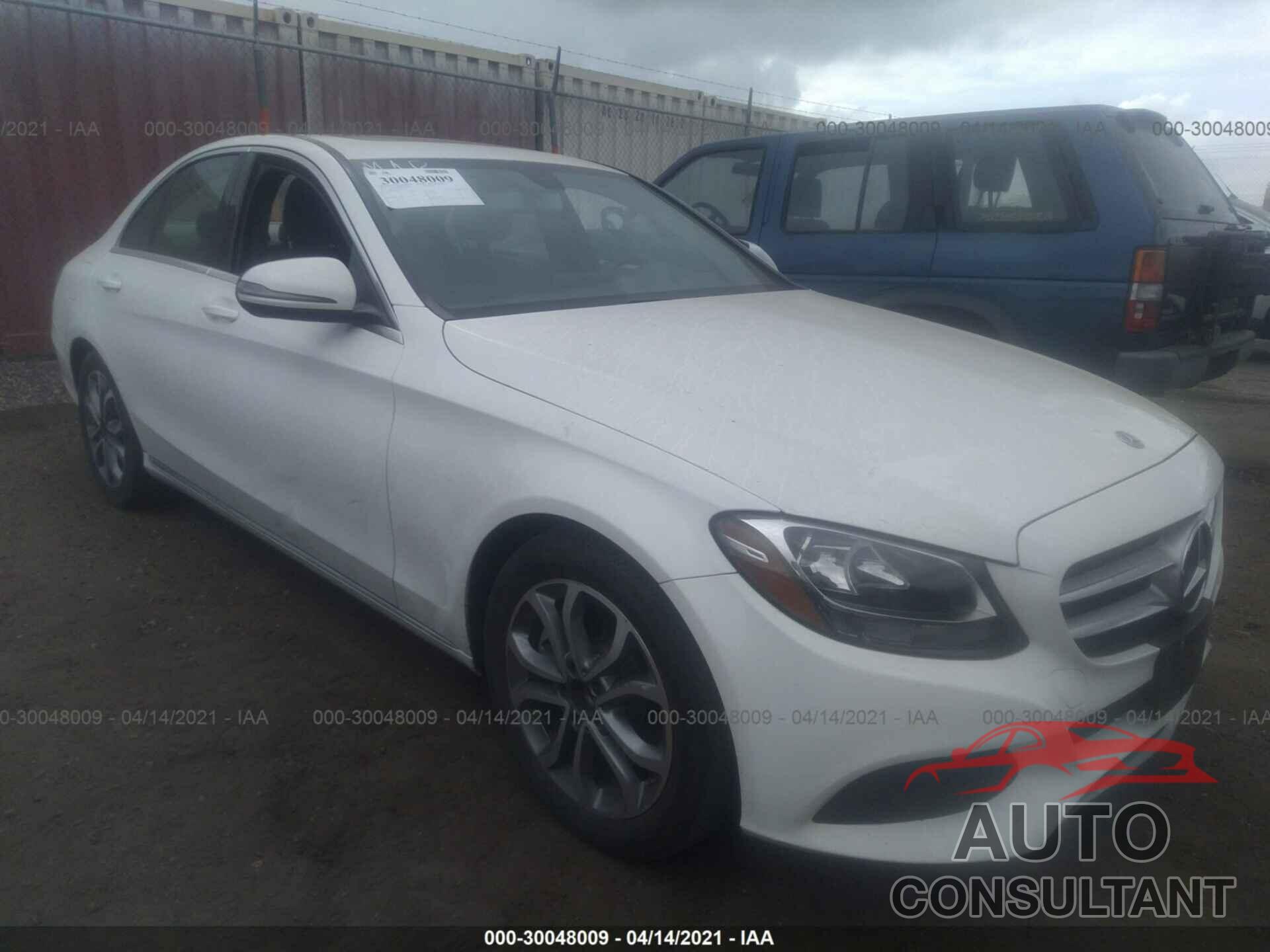 MERCEDES-BENZ C-CLASS 2018 - 55SWF4JB9JU253769