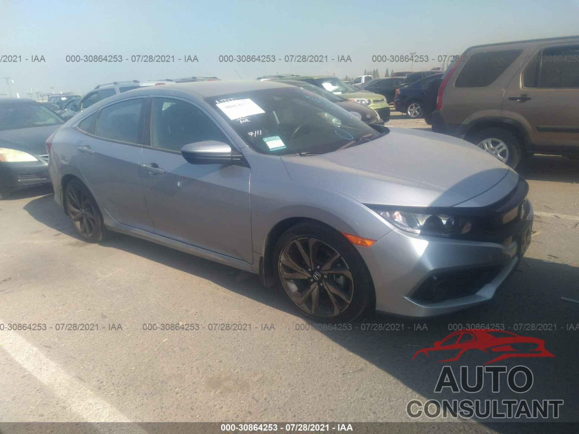 HONDA CIVIC SEDAN 2021 - 2HGFC2F85MH505951