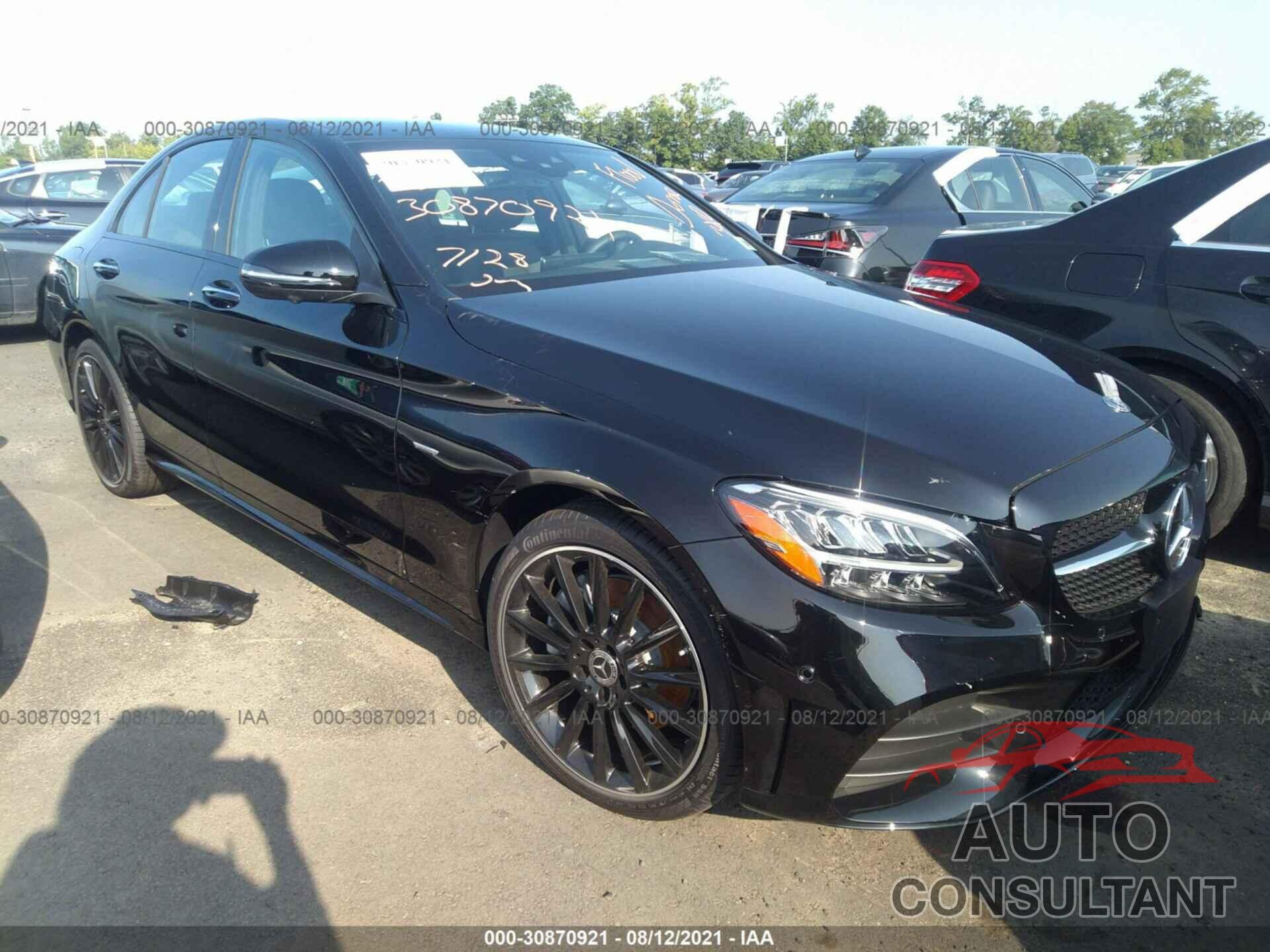 MERCEDES-BENZ C-CLASS 2021 - W1KWF8EB6MR639654