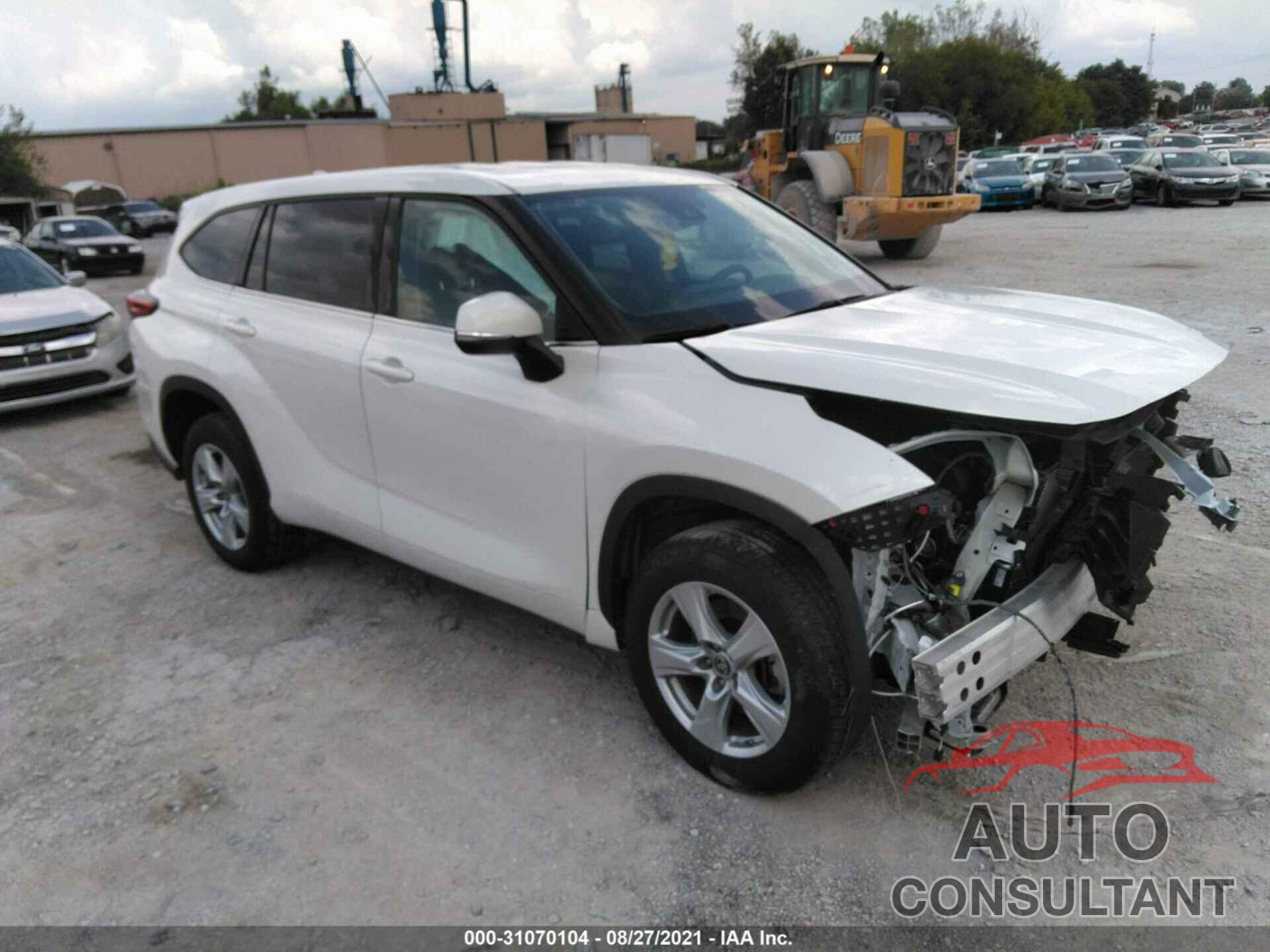 TOYOTA HIGHLANDER 2020 - 5TDCZRAH0LS507591