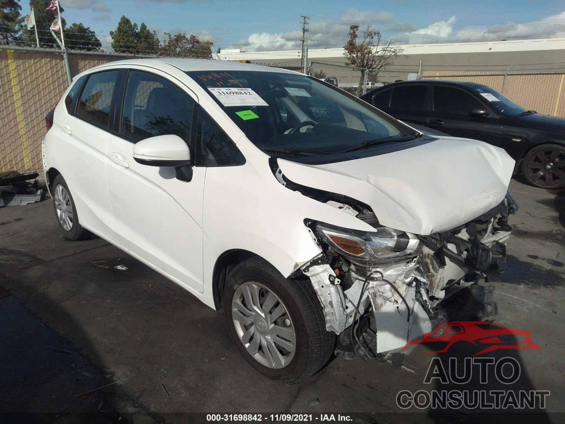 HONDA FIT 2016 - JHMGK5H59GX004800