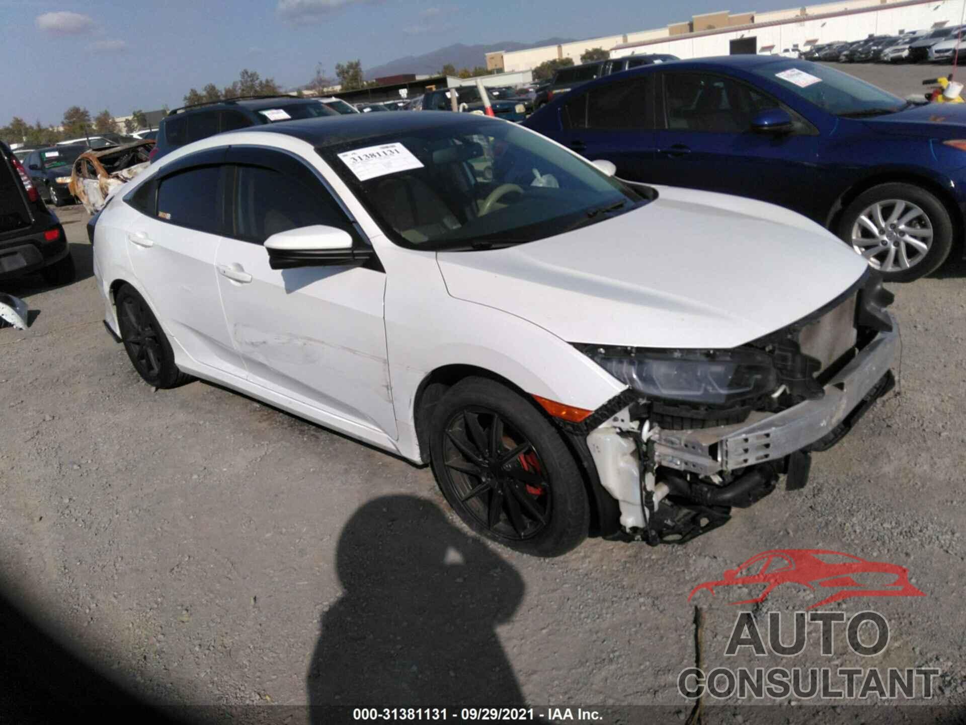 HONDA CIVIC SEDAN 2016 - 19XFC1F75GE002503