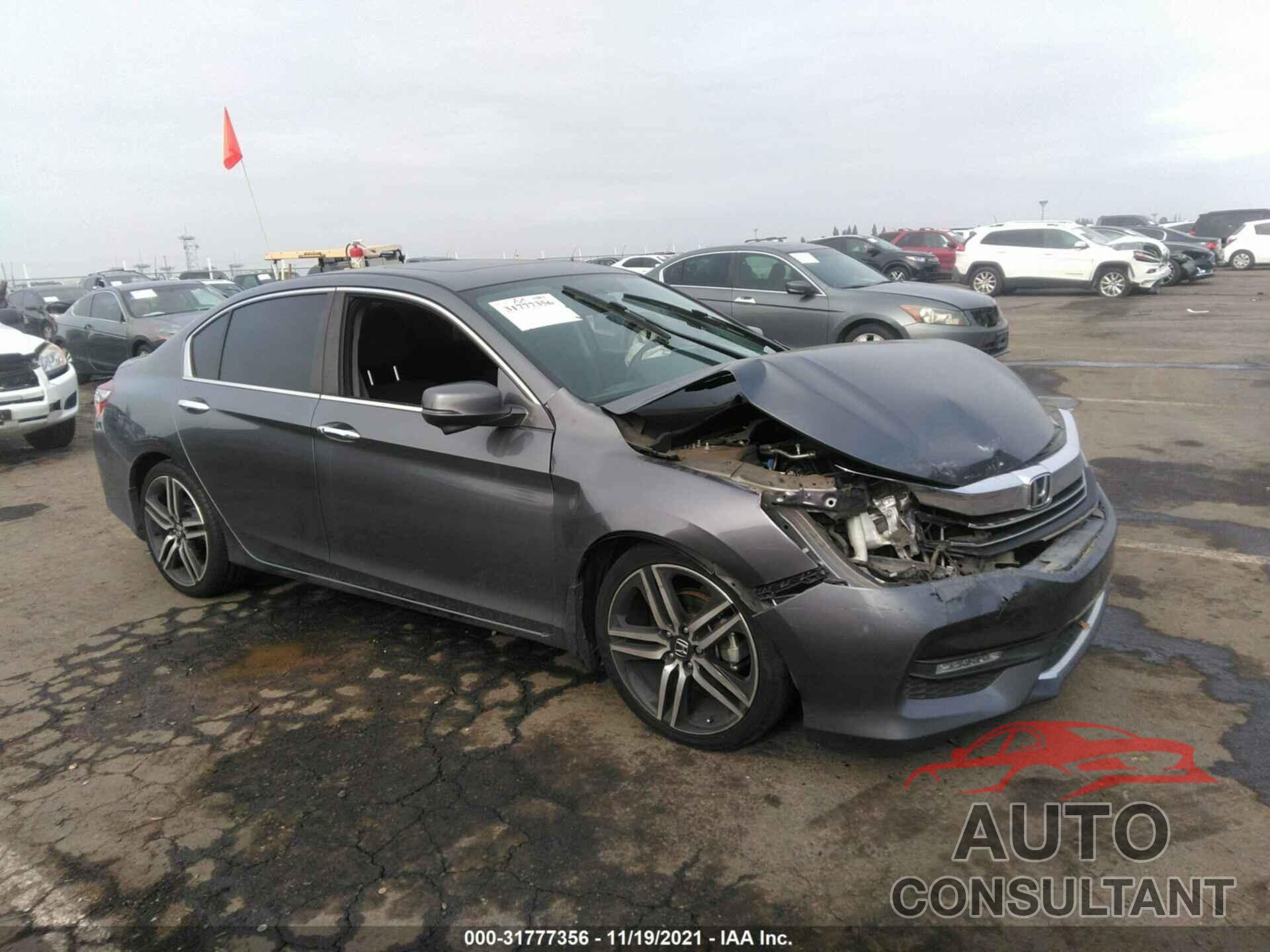 HONDA ACCORD SEDAN 2016 - 1HGCR2F77GA228019