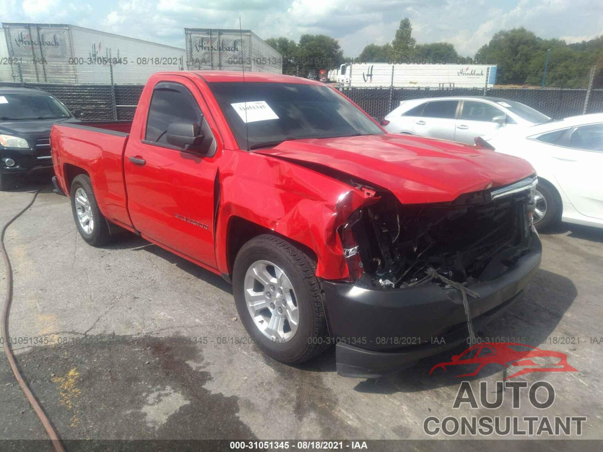 CHEVROLET SILVERADO 1500 2017 - 1GCNCNEC5HZ205950