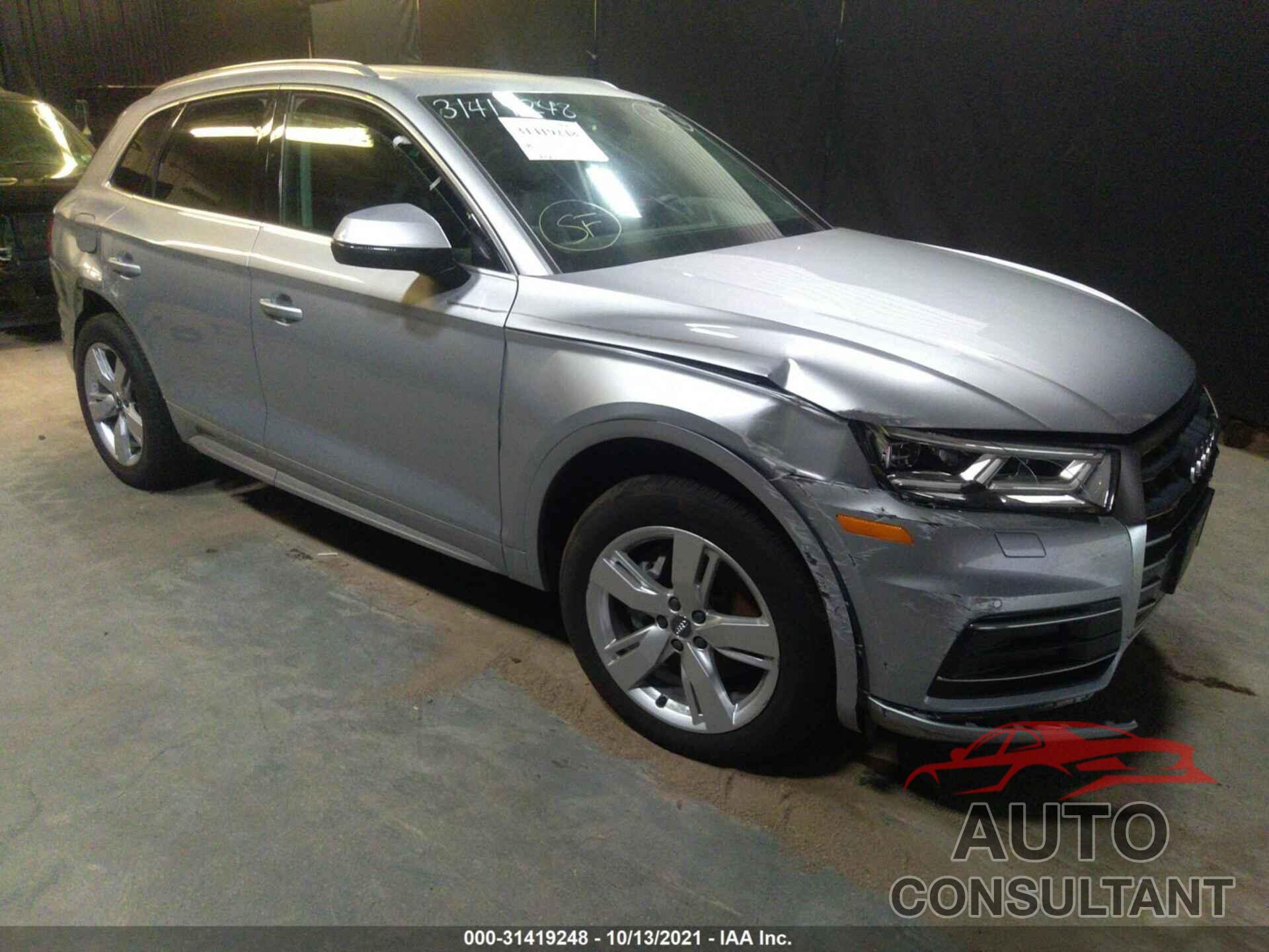 AUDI Q5 2019 - WA1BNAFY5K2054084