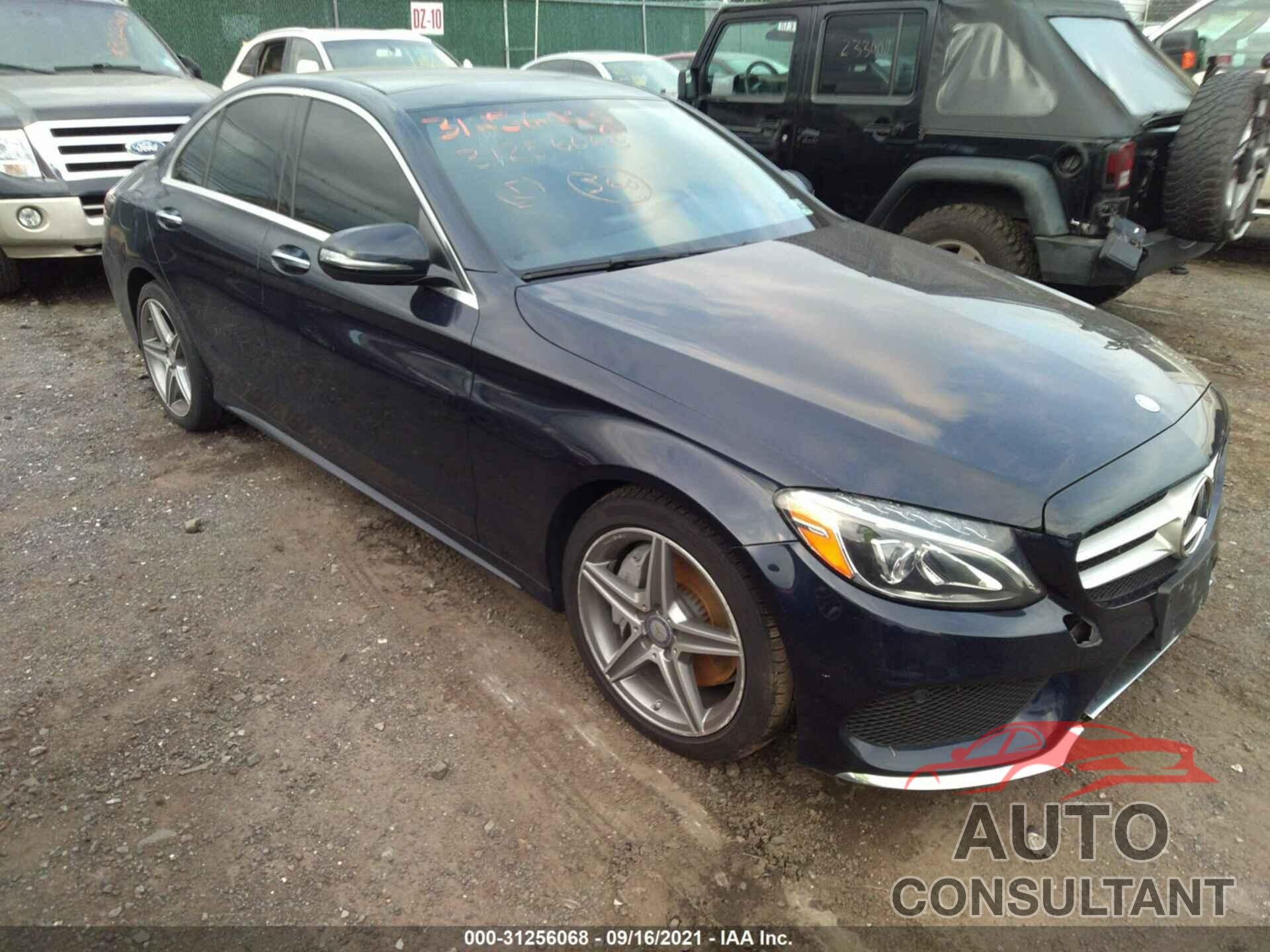 MERCEDES-BENZ C-CLASS 2017 - 55SWF4KB3HU199913