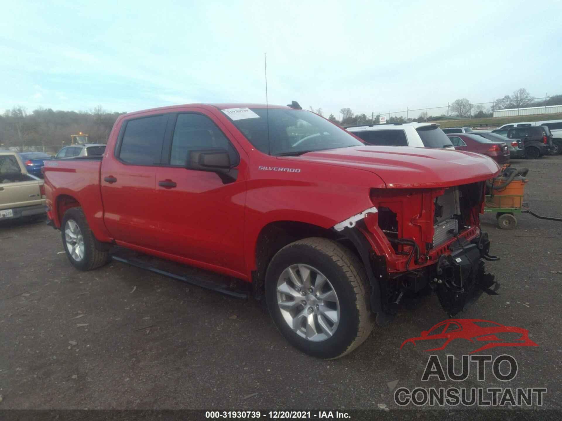 CHEVROLET SILVERADO 1500 2021 - 1GCPYBEK1MZ435396
