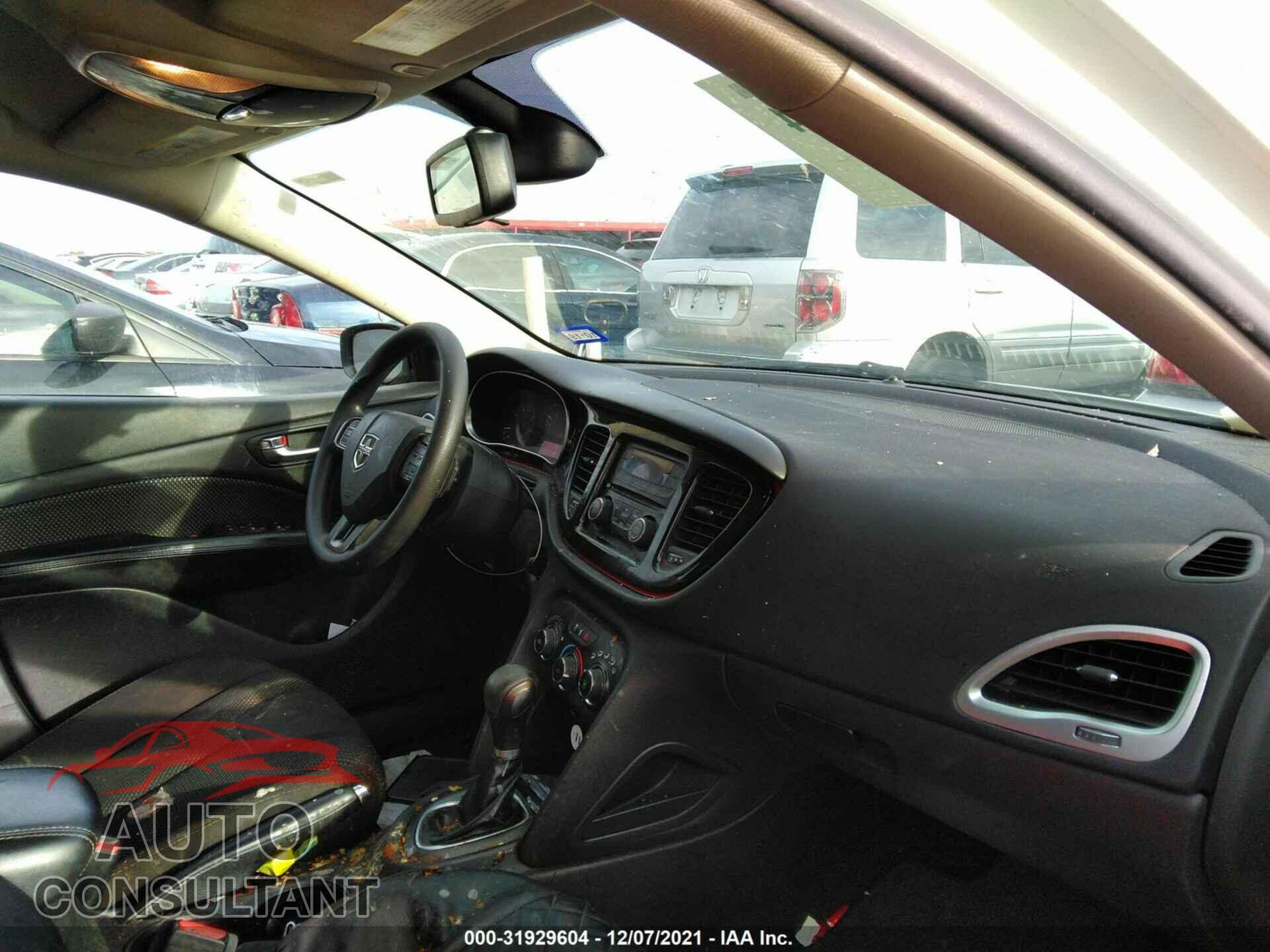 DODGE DART 2016 - 1C3CDFBA6GD652705