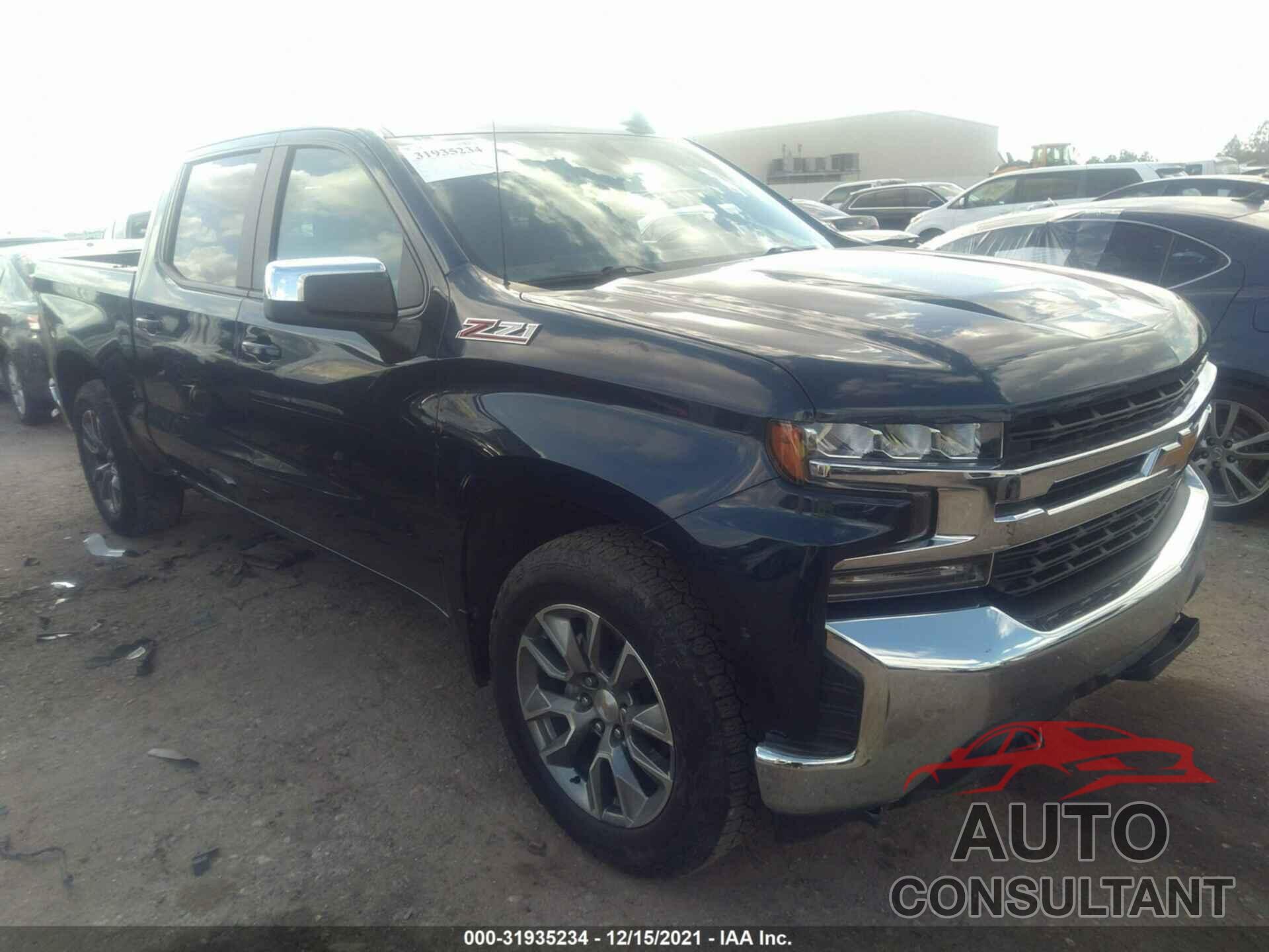 CHEVROLET SILVERADO 1500 2020 - 1GCUYDED0LZ127294